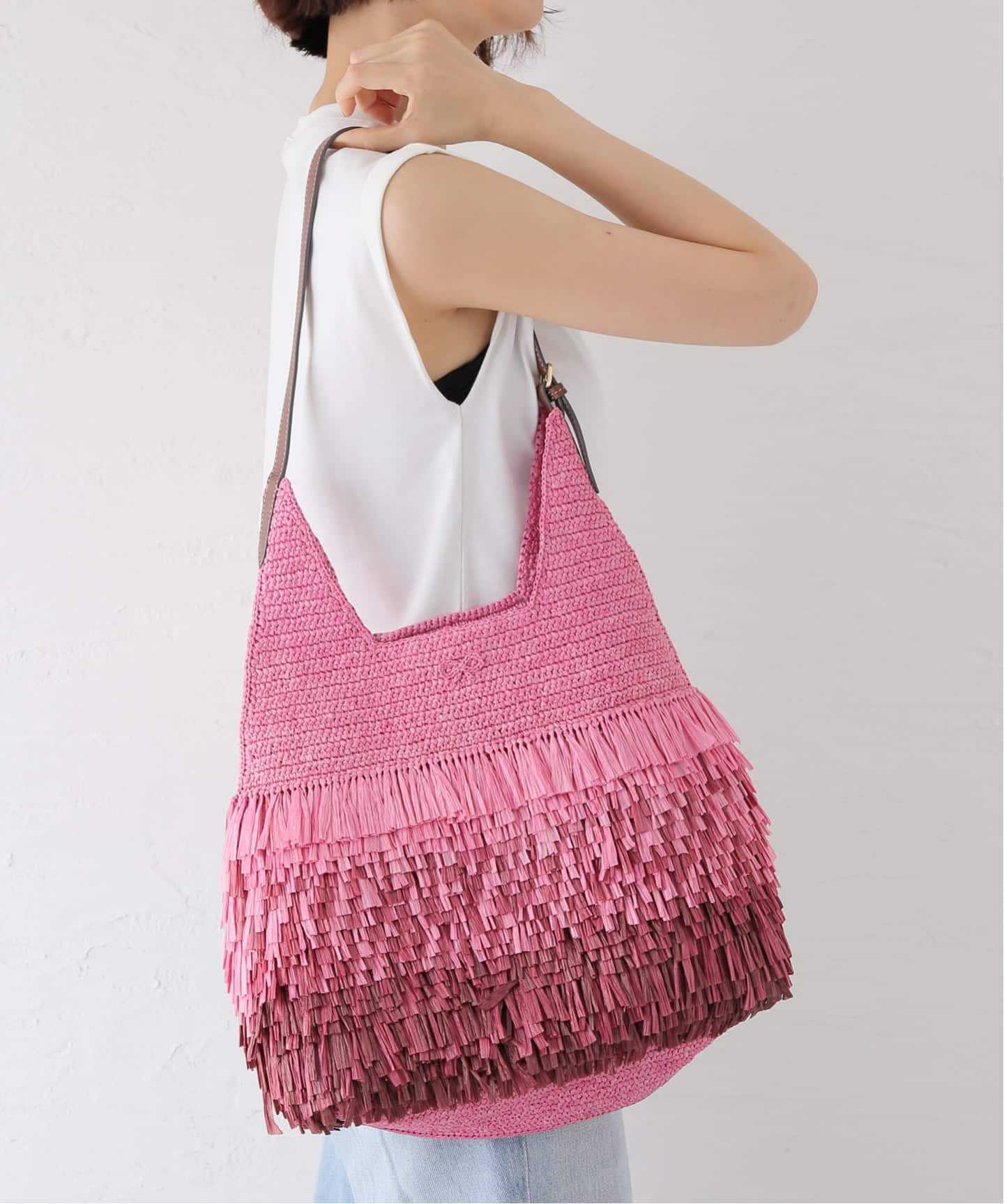 ANYA HINDMARCH/アニヤ ハインドマーチ BOW HOBO BAG SHAG バッグ