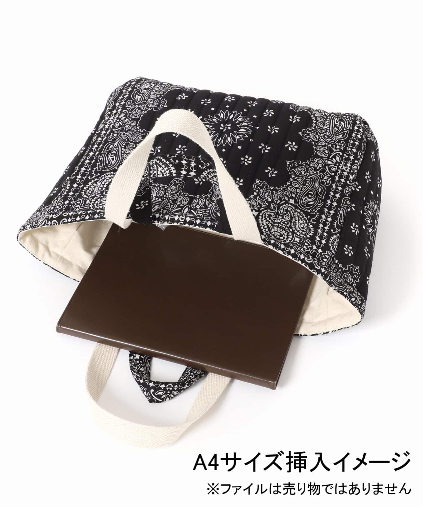 MALUS BANDANA QUILTING BIG BAG トートバッグ MALUS/マリュス BANDANA QUILTING BIG BAG トートバッグ（トート