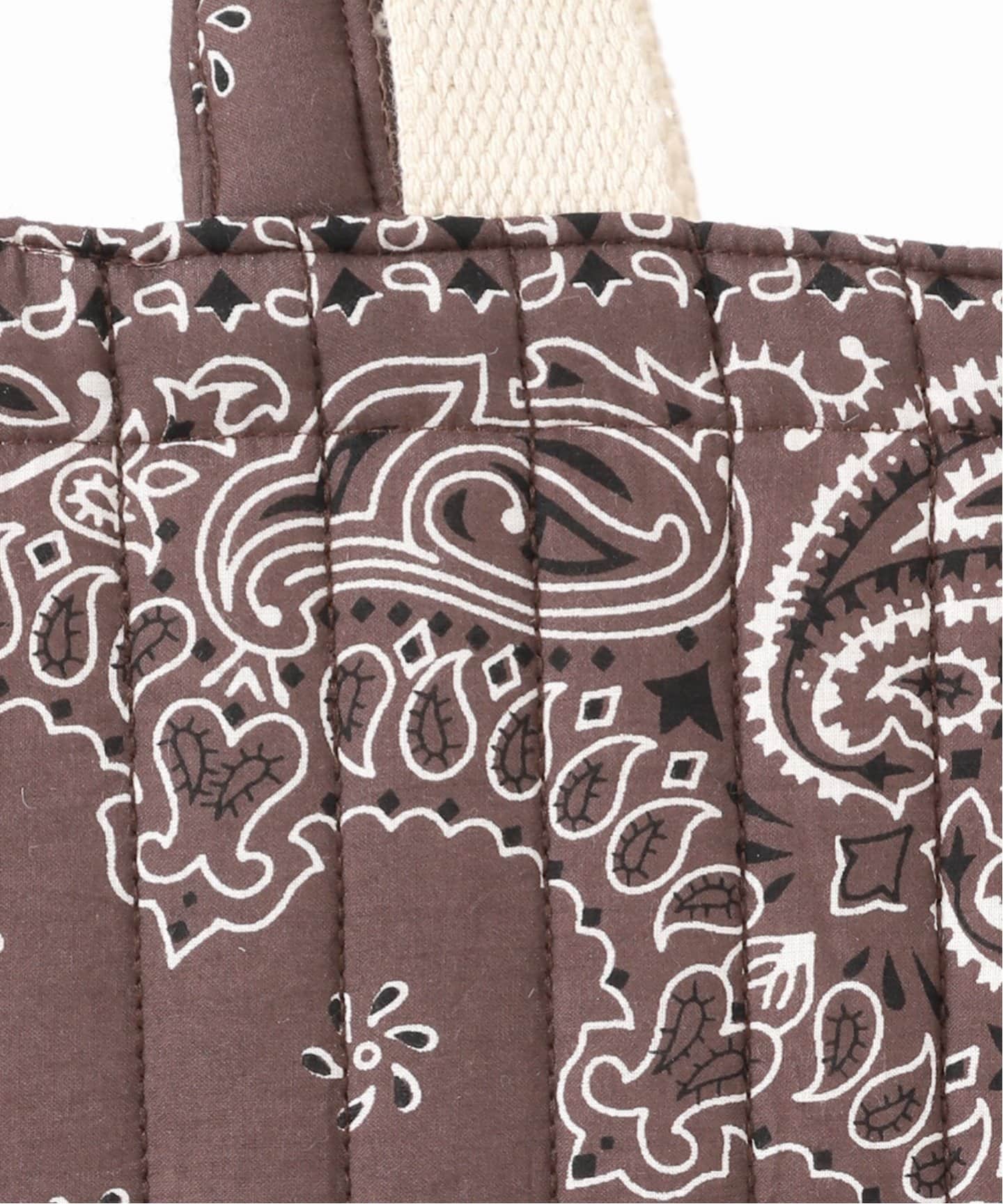 予約》MALUS/マリュス BANDANA QUILTING BIG BAG トートバッグ