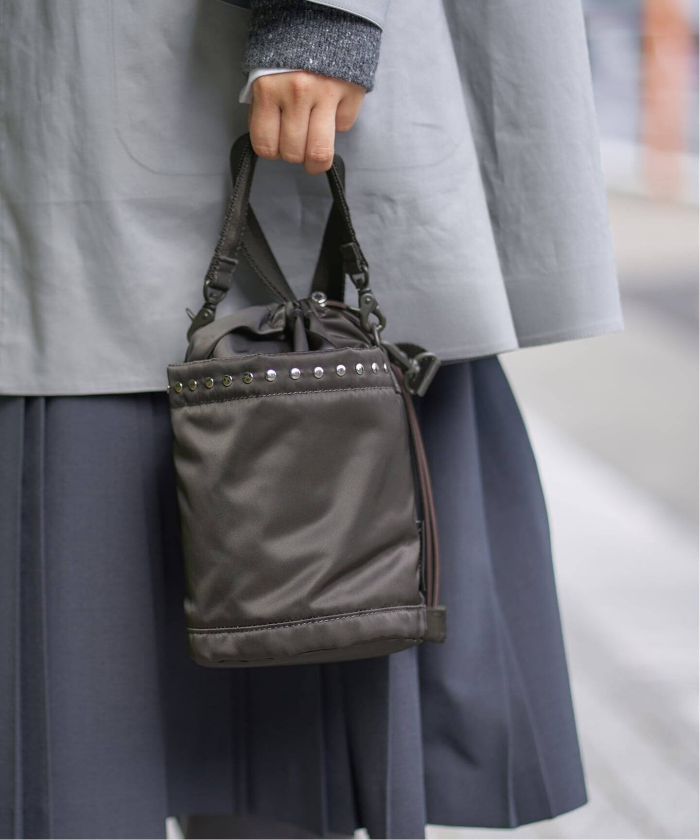 MACKINTOSH/マッキントッシュ ANNAN BUCKET STUDS BAG バッグ