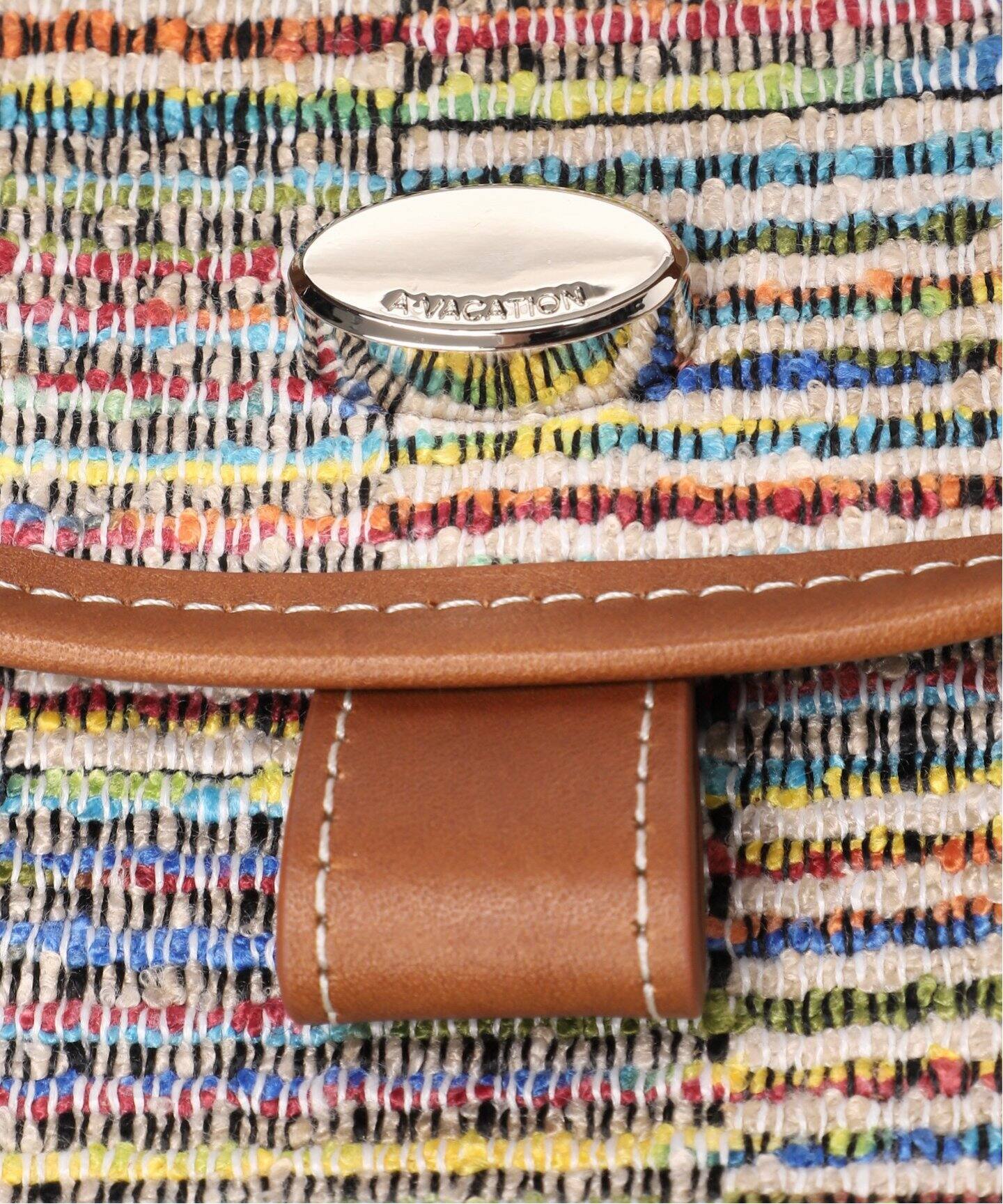 A VACATION/ア ヴァケーション SEE SAW BAG LINE CHECK