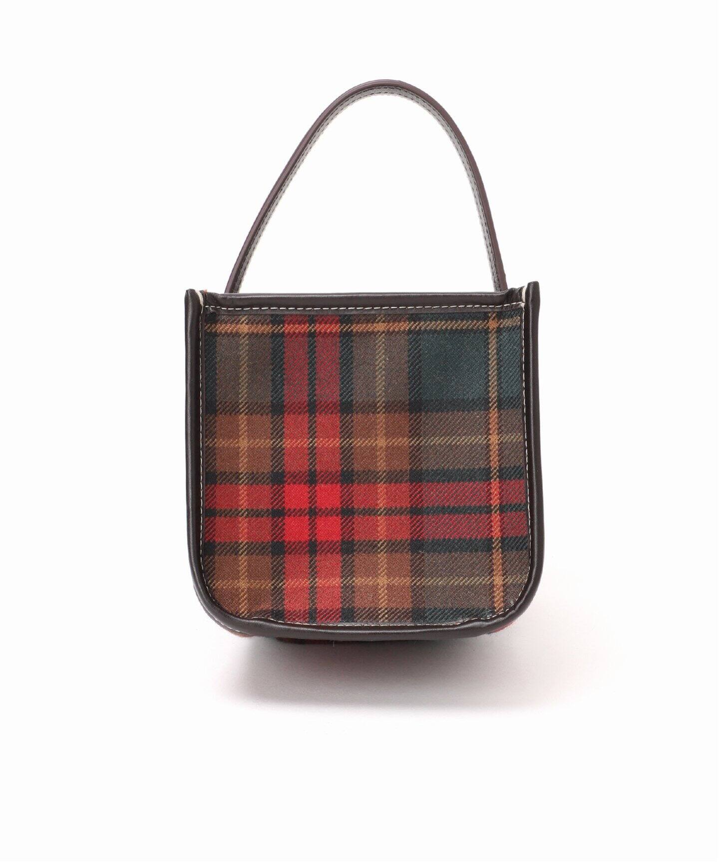 IENA購入A VACATIONアヴァケーションSEE SAWBAG CAVAN A VACATION/ア ヴァケーション SEE SAW BAG LINE CHECK