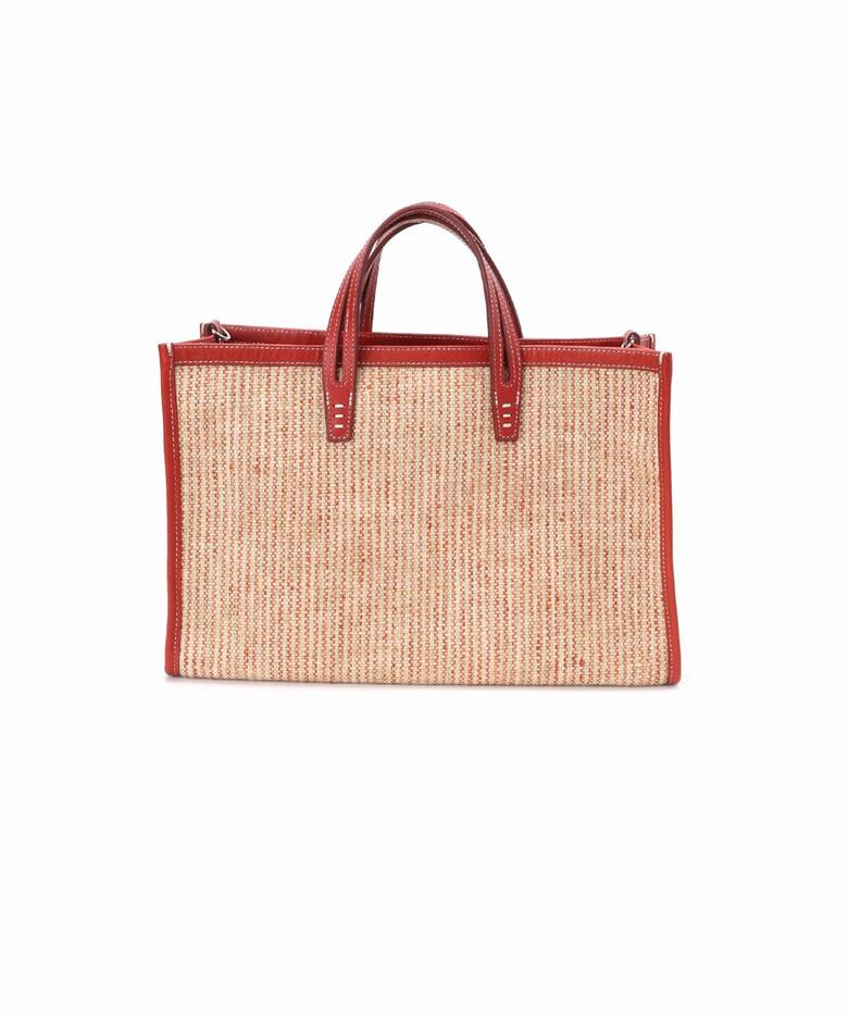 A VACATION/ア ヴァケーション BREAD M SUMAC STRIPE トートバッグ 