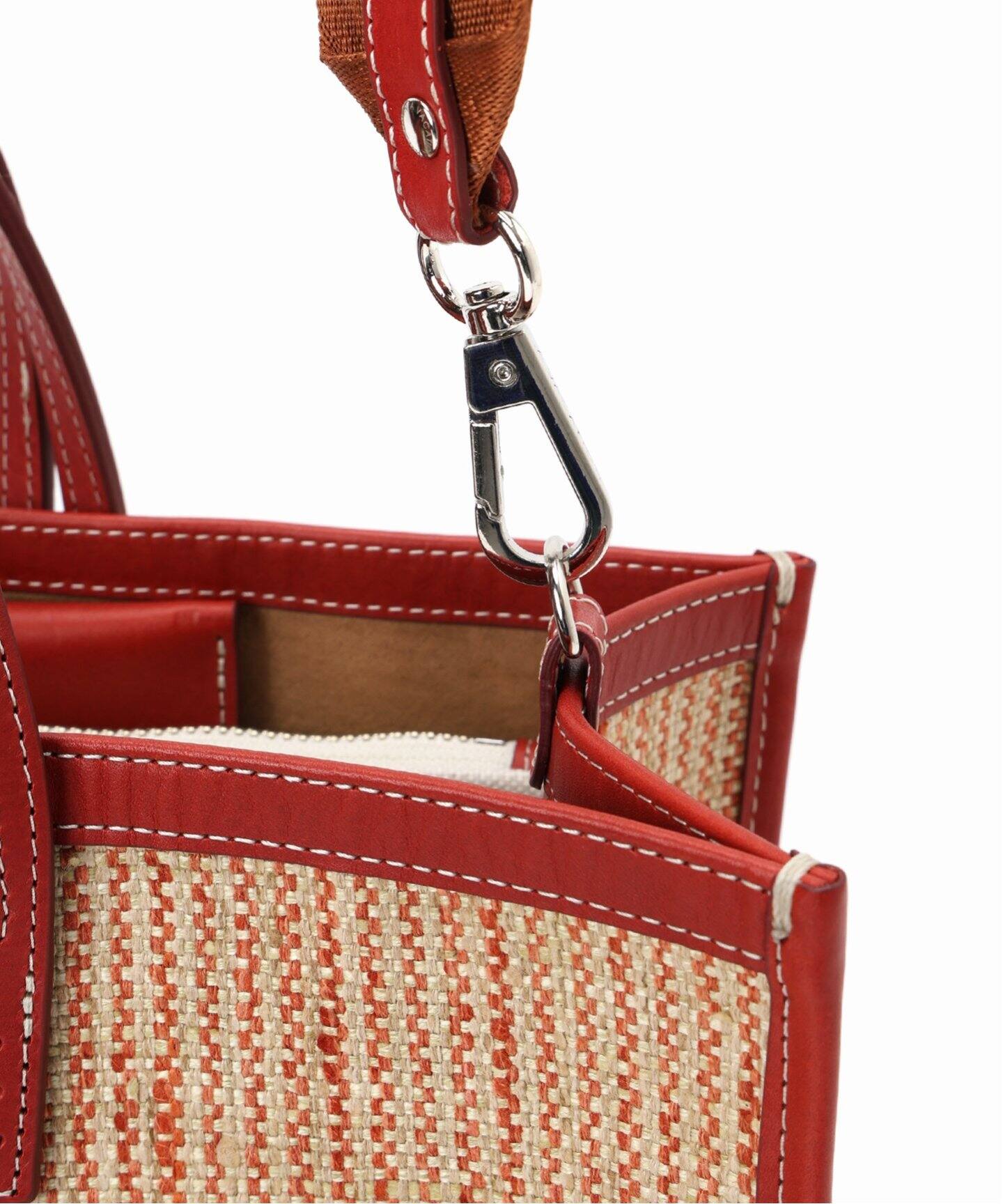 A VACATION/ア ヴァケーション BREAD M SUMAC STRIPE トートバッグ