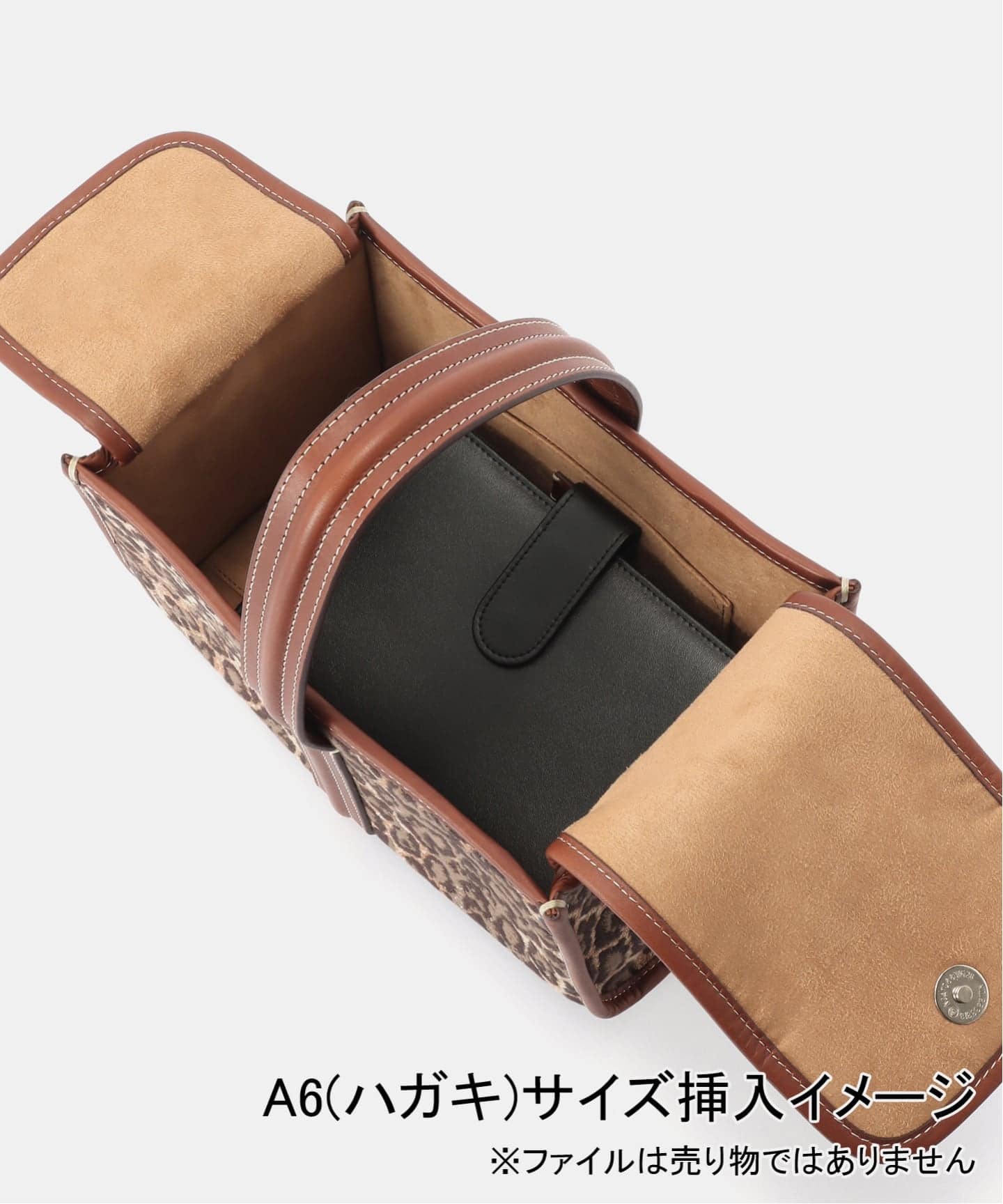 A VACATION SEE SAW BROWN LEO IENA イエナ A VACATION/ア ヴァケーション SEE SAW BAG LEO バッグ A104-SEE SAW