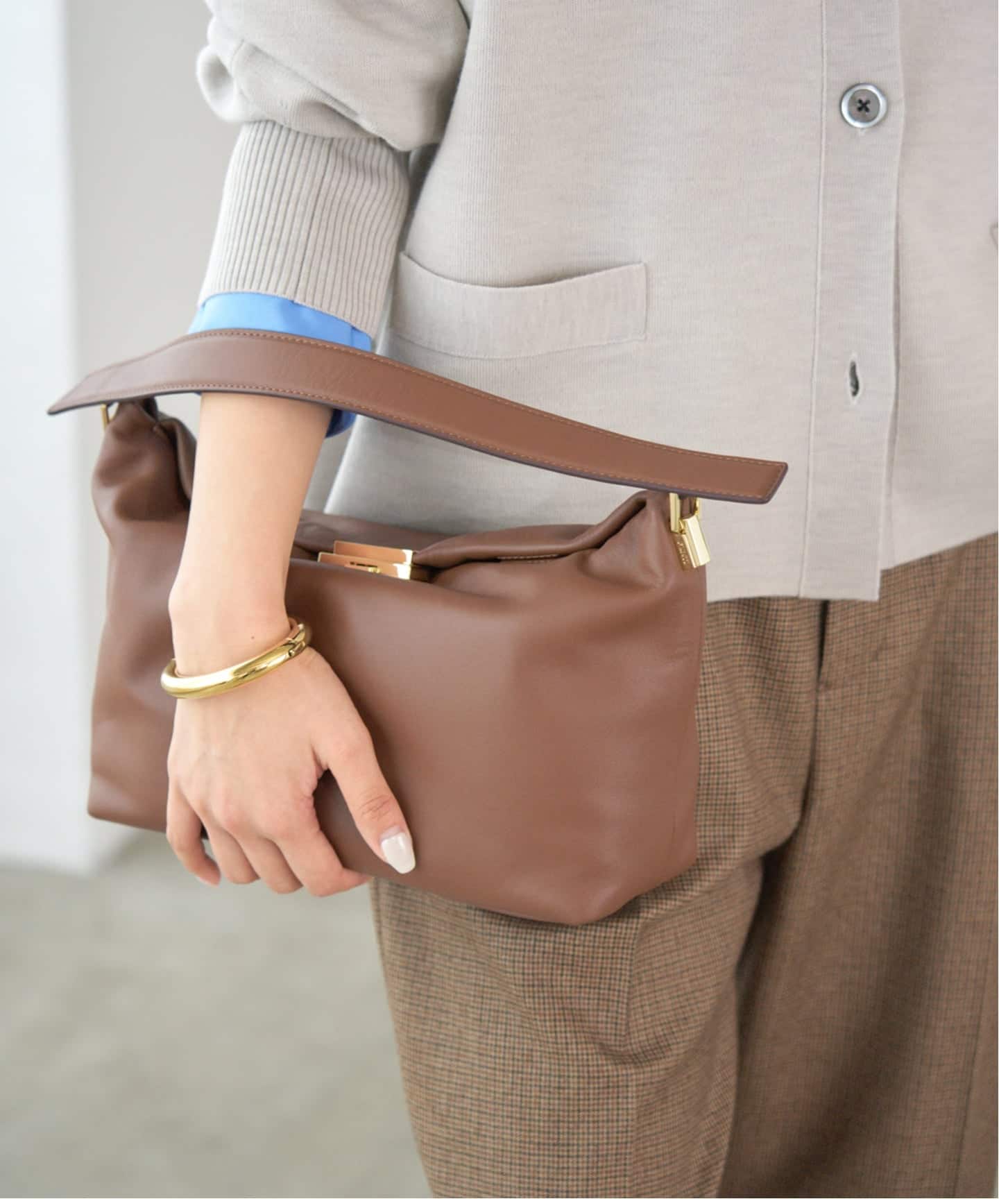 PUNTI./プンティ GRAFT BOX ハンドバッグ（ハンドバッグ）｜IENA