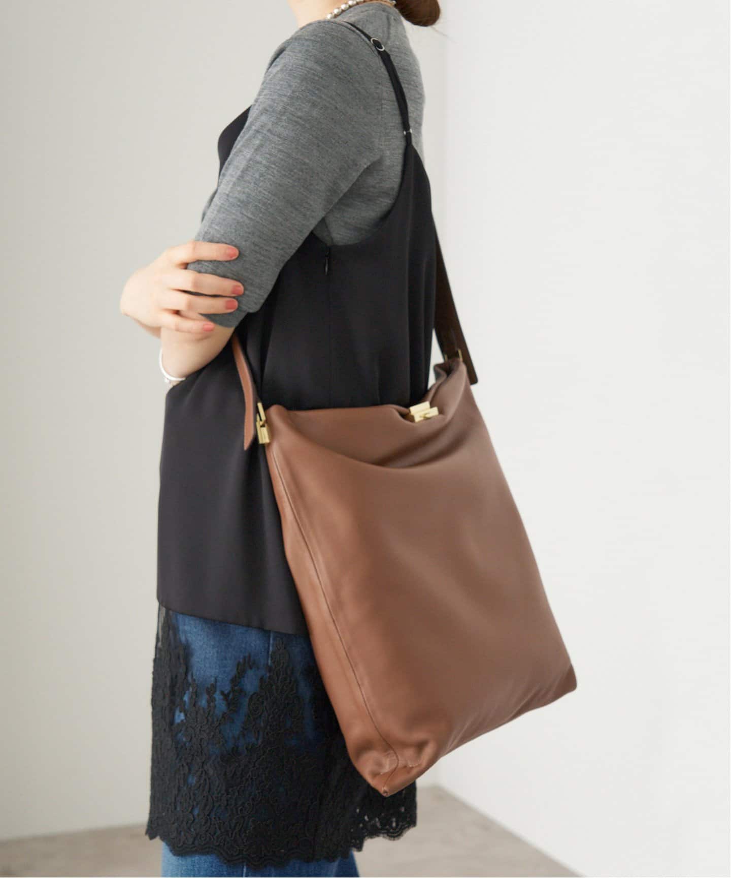 PUNTI.(プンティ)GRAFT L TOTE トートバッグ ブラッ PUNTI./プンティ GRAFT L TOTE トートバッグ（トートバッグ
