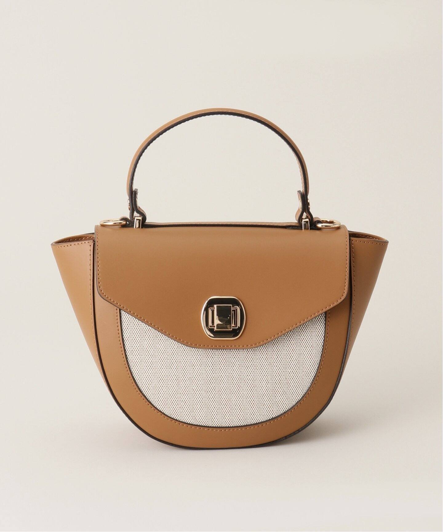 美品☆GIANNI NOTARO/ジャンニノターロ☆異素材ショルダーバッグ☆ WEB限定追加》GIANNI NOTARO/ジャンニノターロ パネルショルダー