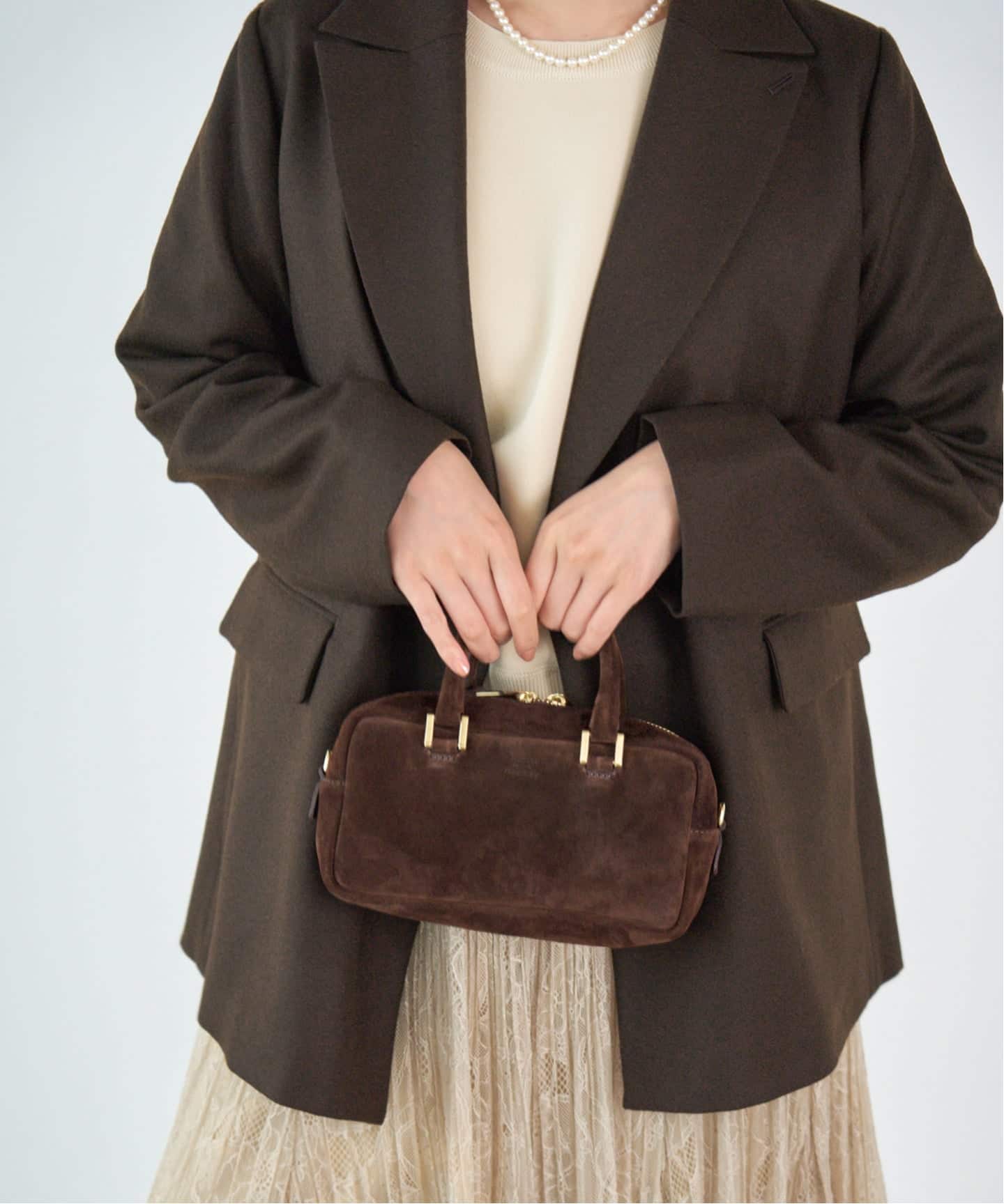 Manuel MILANO/マニュエルミラノ BOSTON MINI ミニボストンバッグ