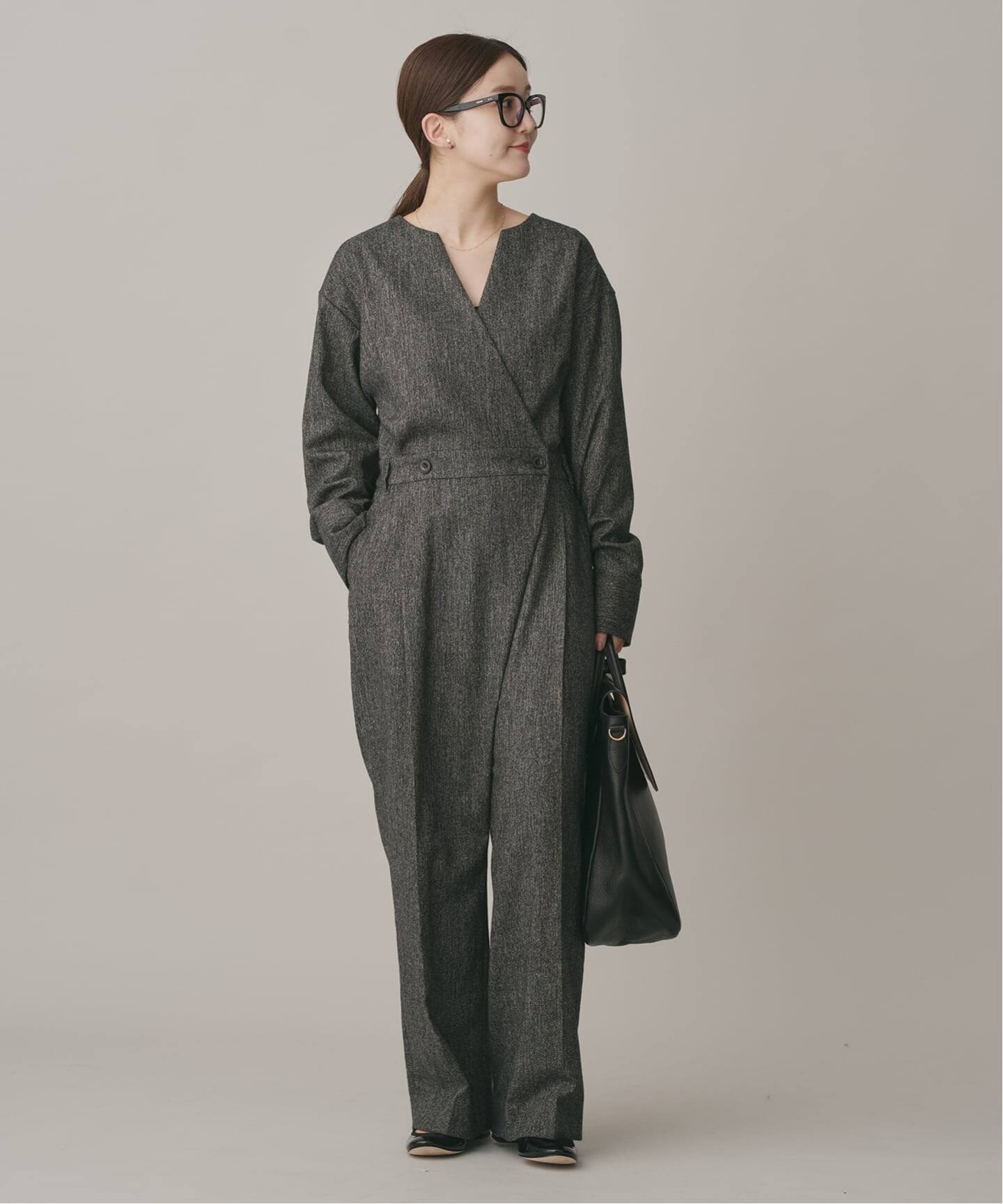 【未使用☆タグ付き】 IENA イエナ ウールトリミングポンチョ カシミヤ混 定価17600円✤IENA✤イエナ✤カシミヤBIGボートネックプル