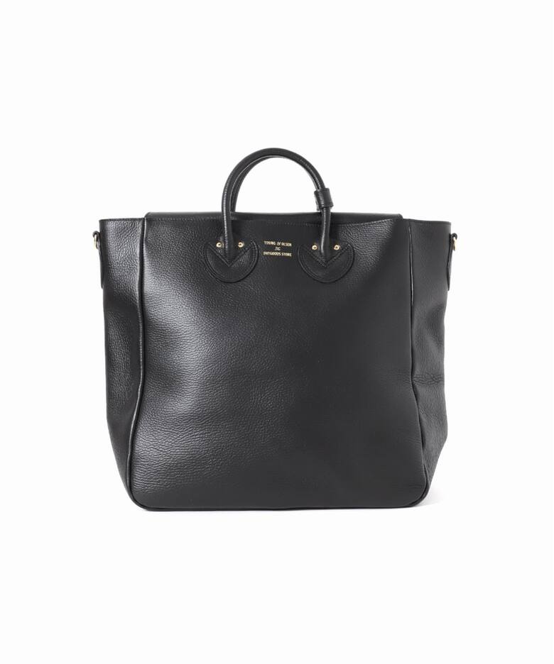 YOUNG&OLSEN/ヤングアンドオルセン EMBOSSED LEATHER TOTE M（トート 