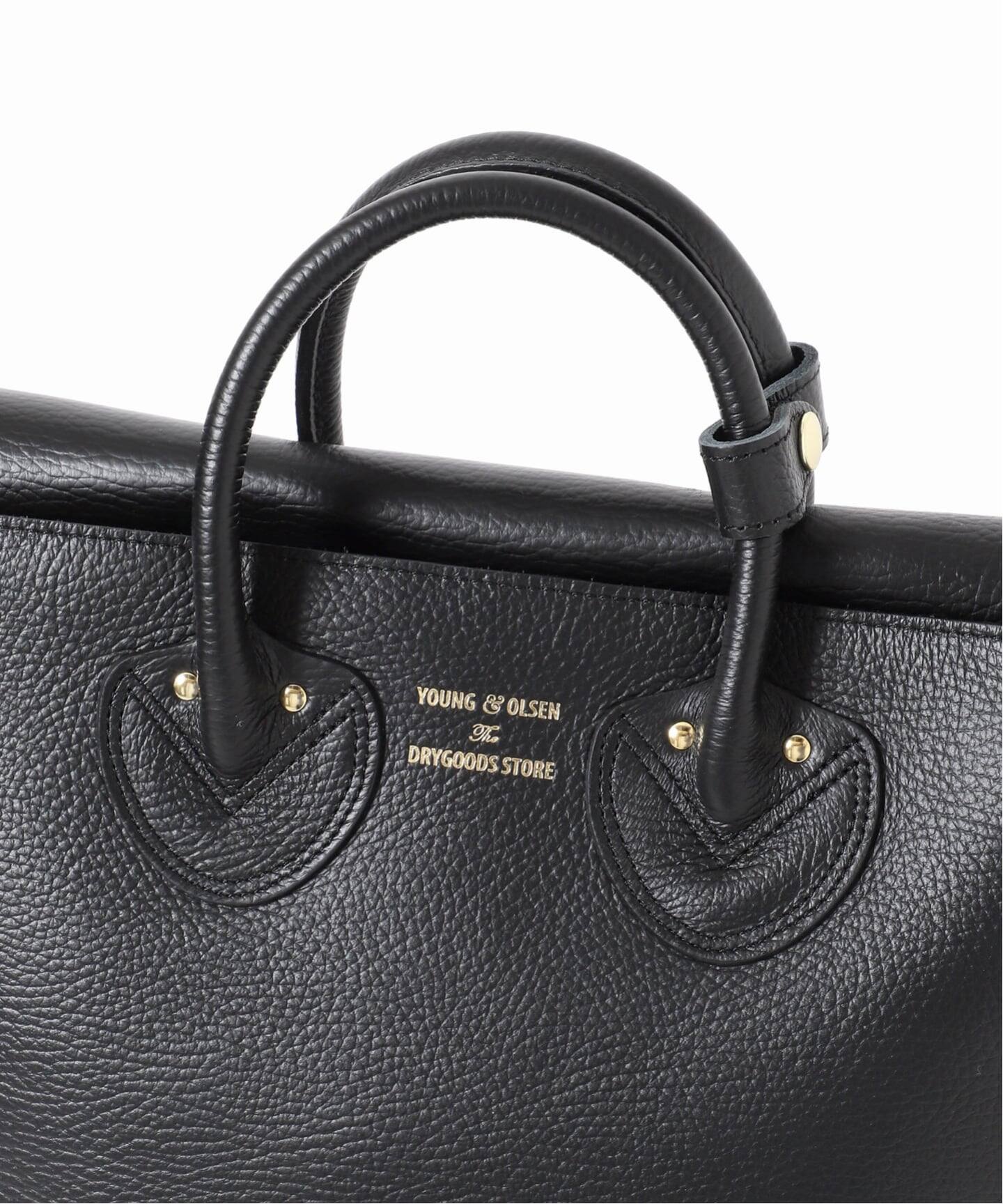 YOUNG&OLSEN/ヤングアンドオルセン EMBOSSED LEATHER TOTE M（トート 
