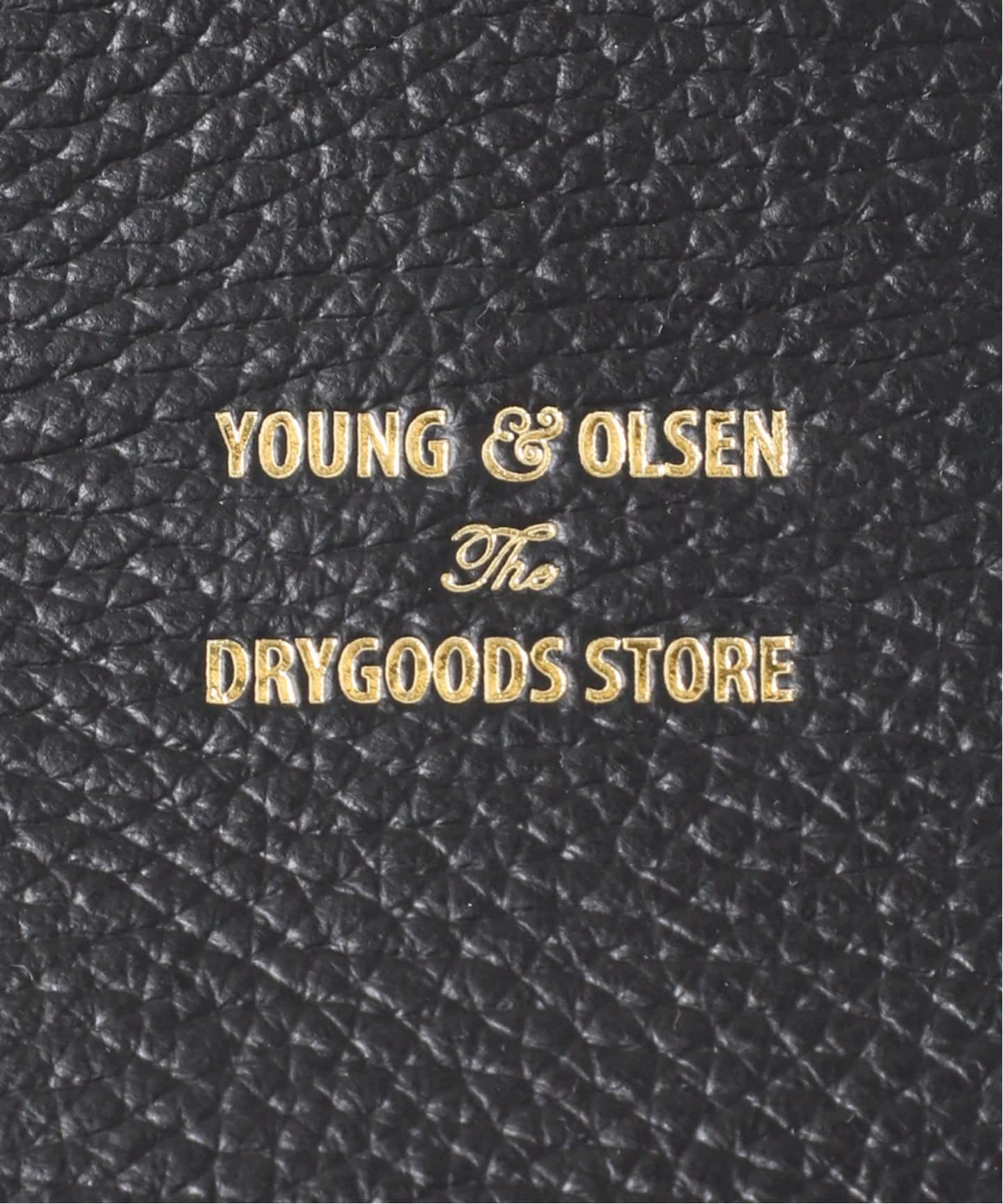 予約》YOUNG&OLSEN/ヤングアンドオルセン EMBOSSED LEATHER TOTE