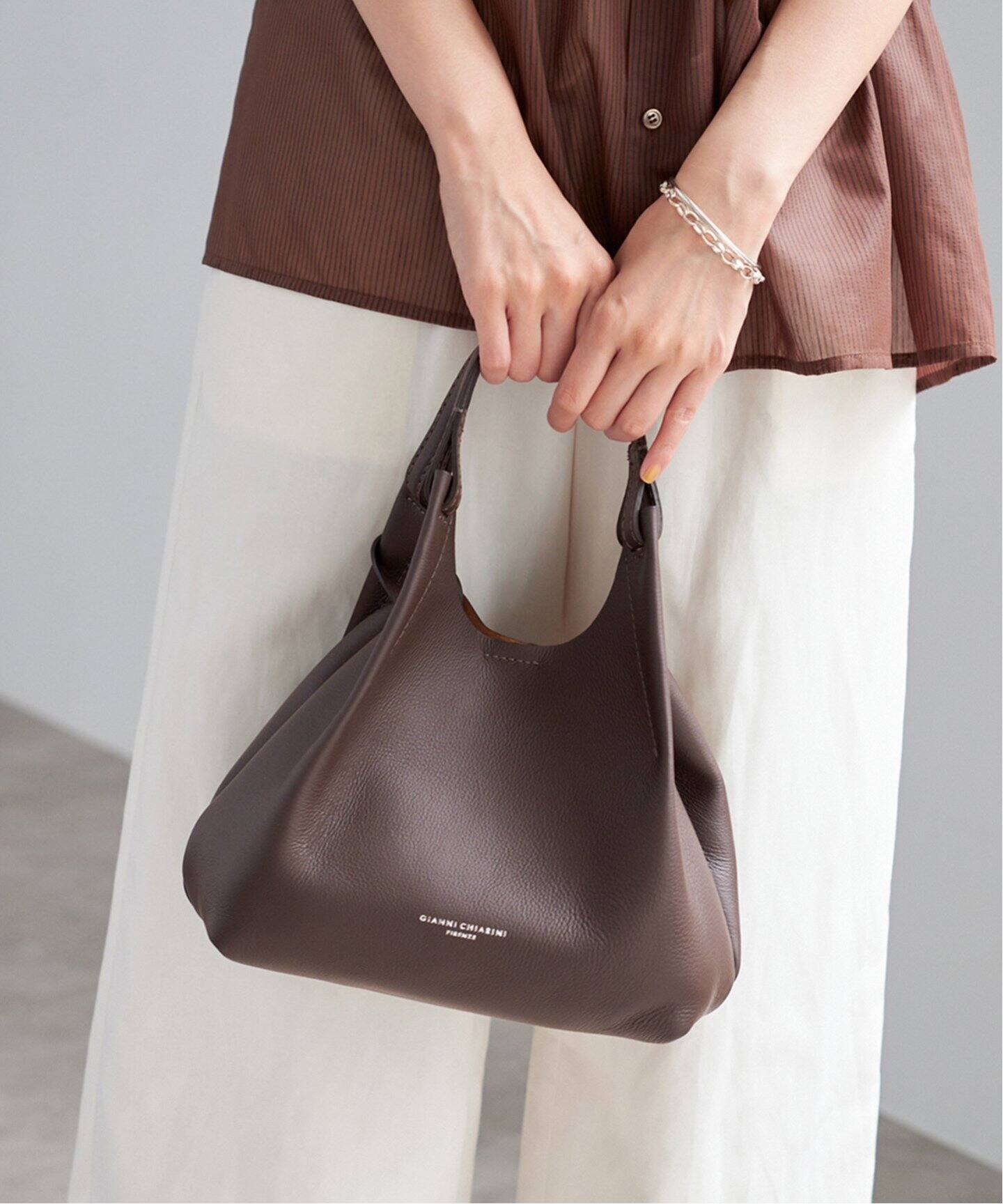 GIANNI CHIARINI/ジャン二 キアリー二 DUA デュア ショルダーバッグ 