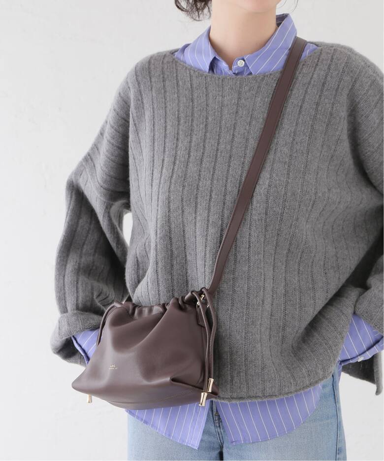 A.P.C./アーペーセー SAC NINON MINI-MATIERE バッグ（ショルダー 