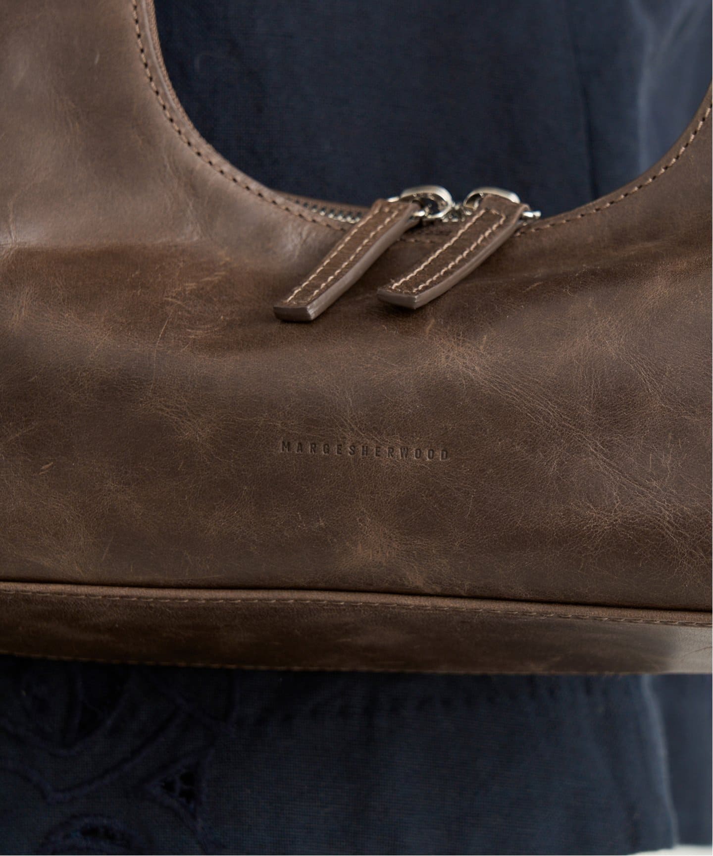 MARGE SHERWOOD/マージシャーウッド HOBO SHOULDER ショルダーバッグ