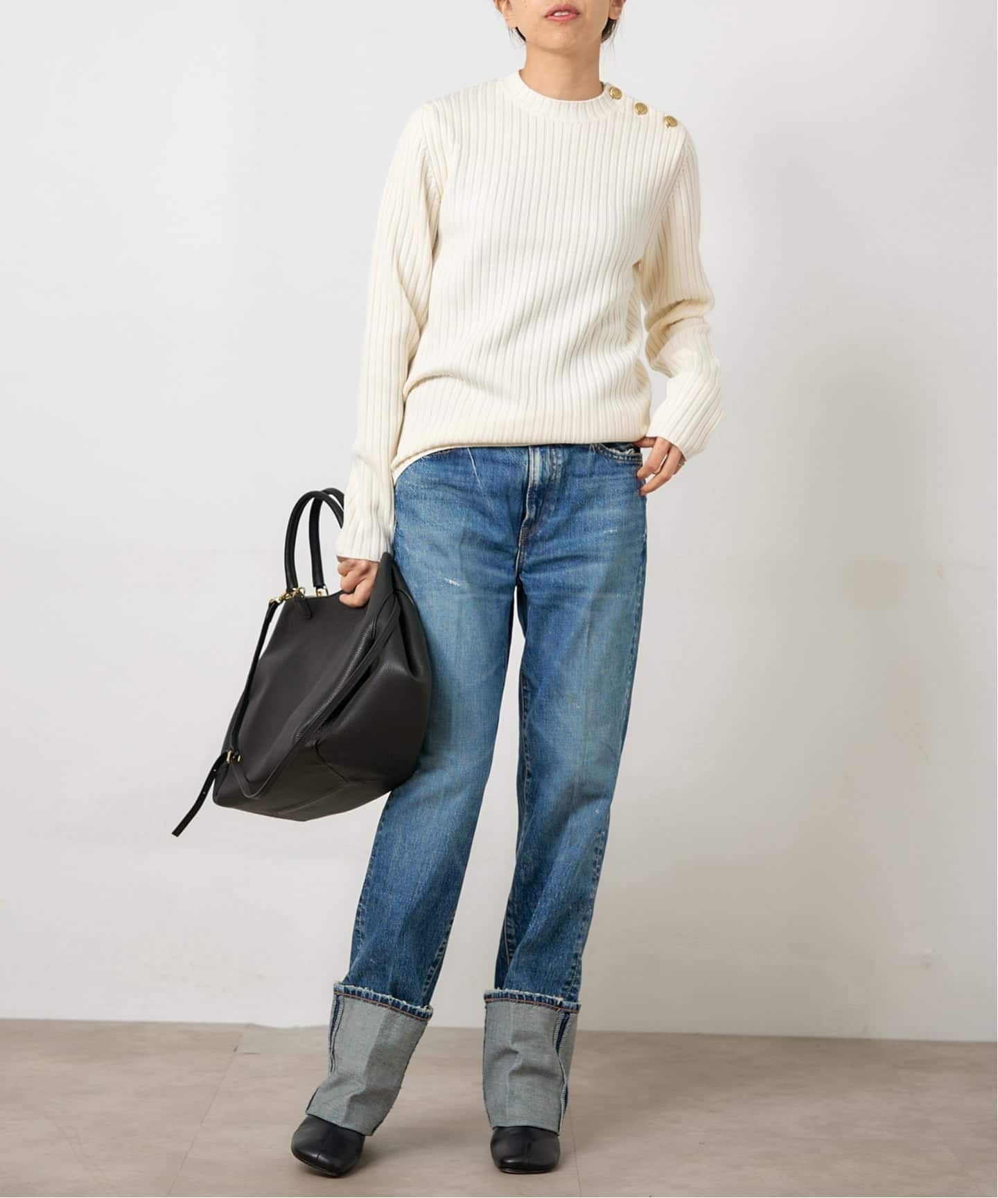 Manuel MILANO/マニュエルミラノ フォルムレザーBAG バッグ 6368