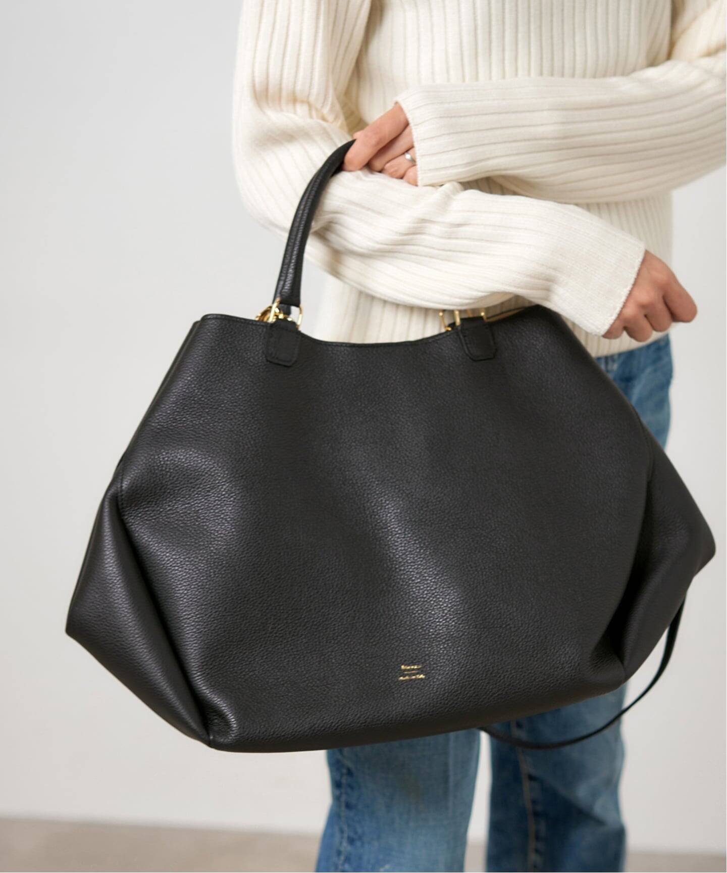 Manuel MILANO/マニュエルミラノ フォルムレザーBAG バッグ 6368