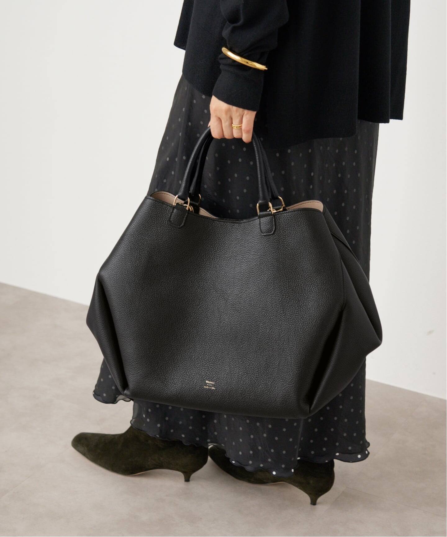 Manuel MILANO/マニュエルミラノ フォルムレザーBAG バッグ 6368