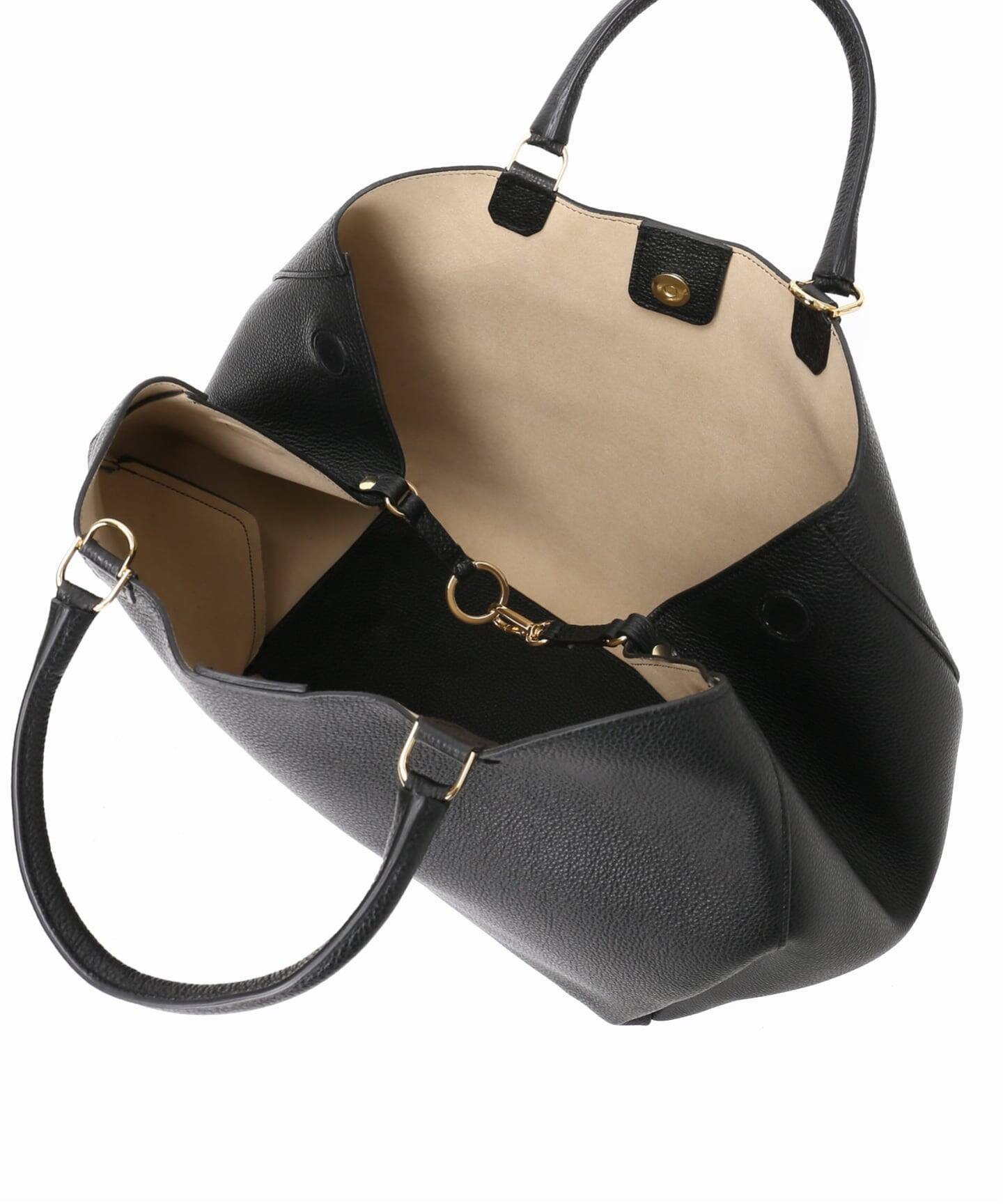 Manuel MILANO/マニュエルミラノ フォルムレザーBAG バッグ 6368