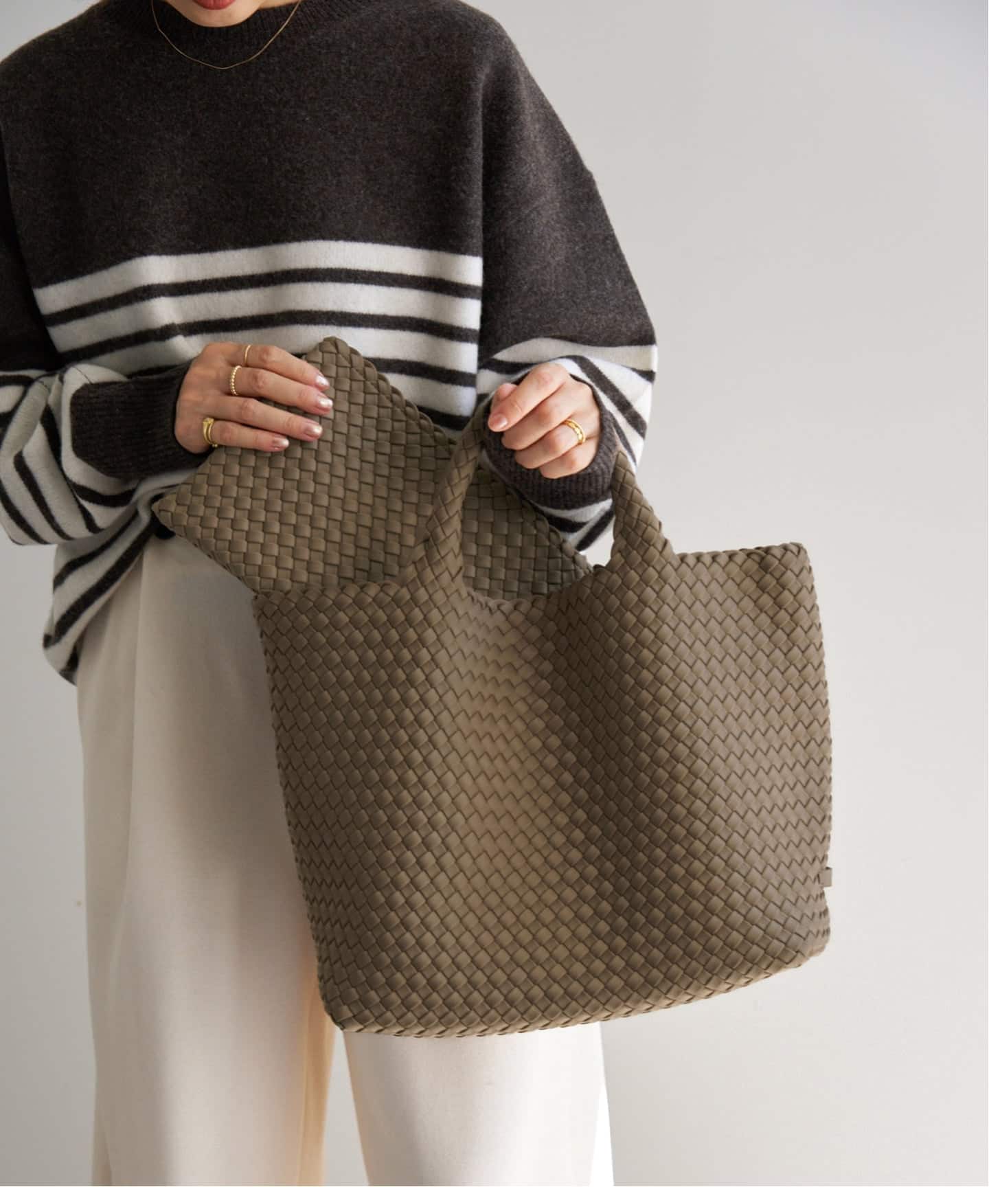 追加》NAGHEDI/ナゲディ St Barths medium Tote トートバッグ