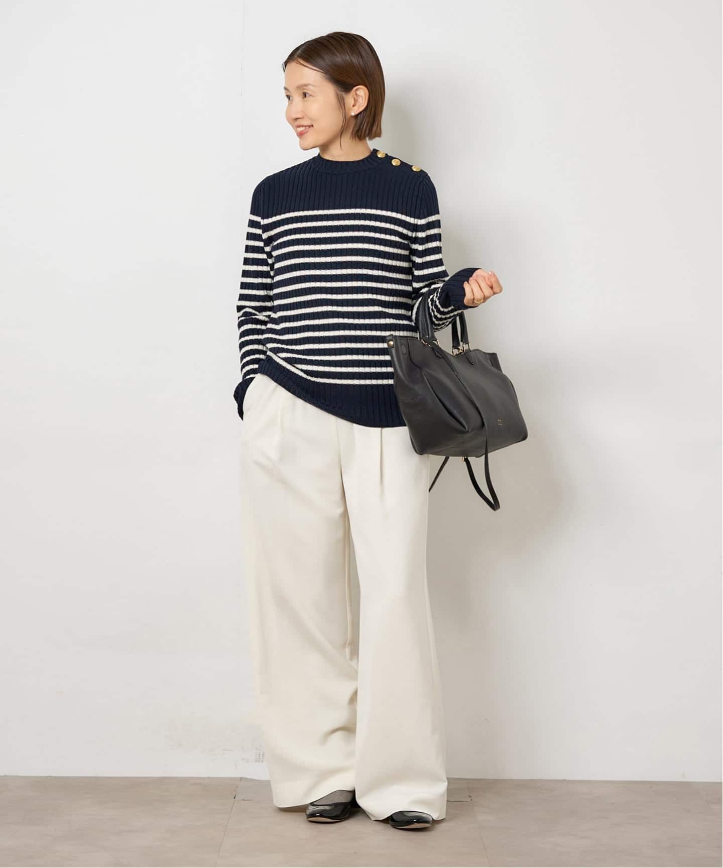 さくら　IENA MANUEL MILANO マニュエルミラノ 予約》Manuel MILANO/マニュエルミラノ フォルムレザーMIDI BAG