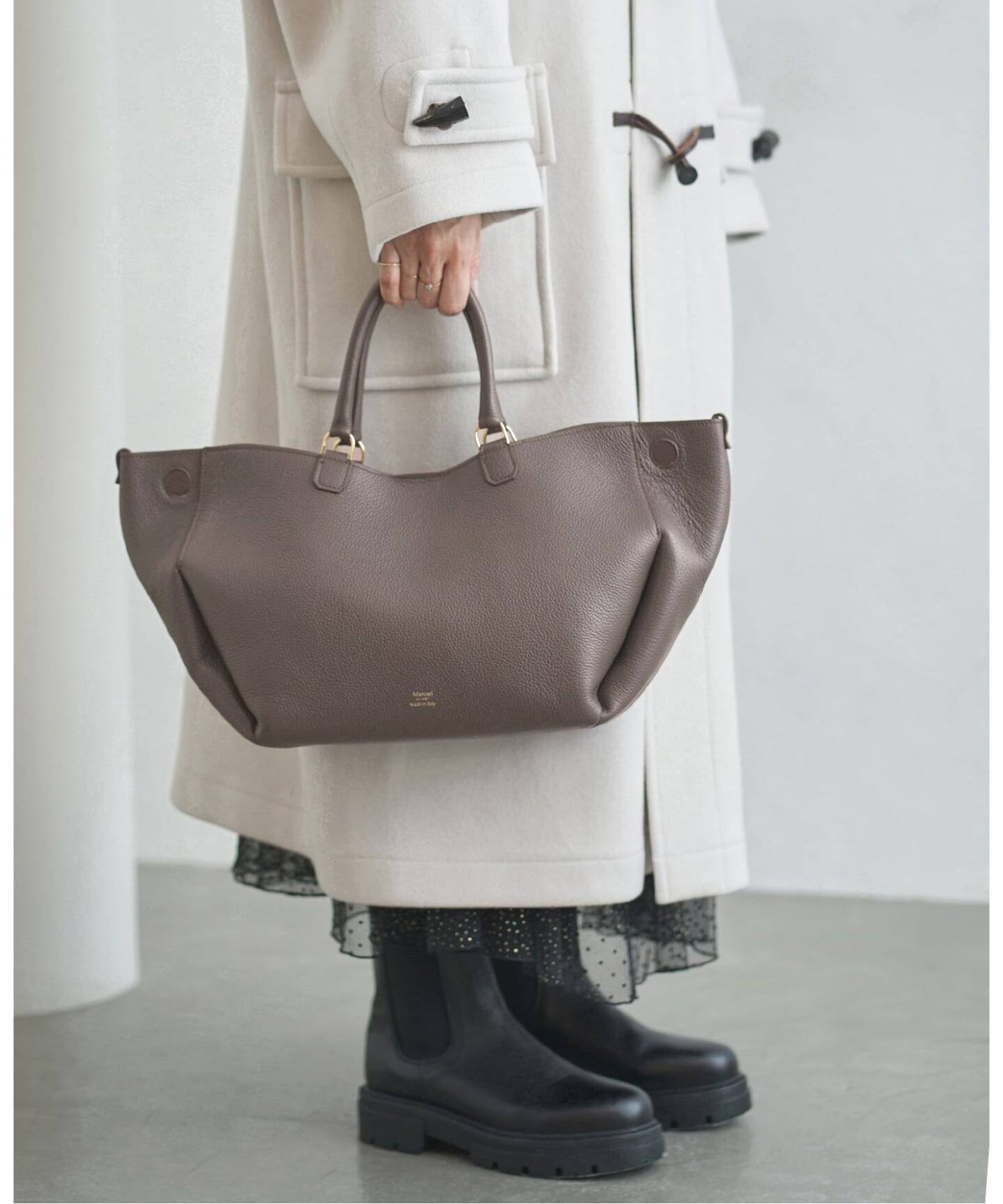 さくら　IENA MANUEL MILANO マニュエルミラノ 追加4》Manuel MILANO/マニュエルミラノ レザーバッグ