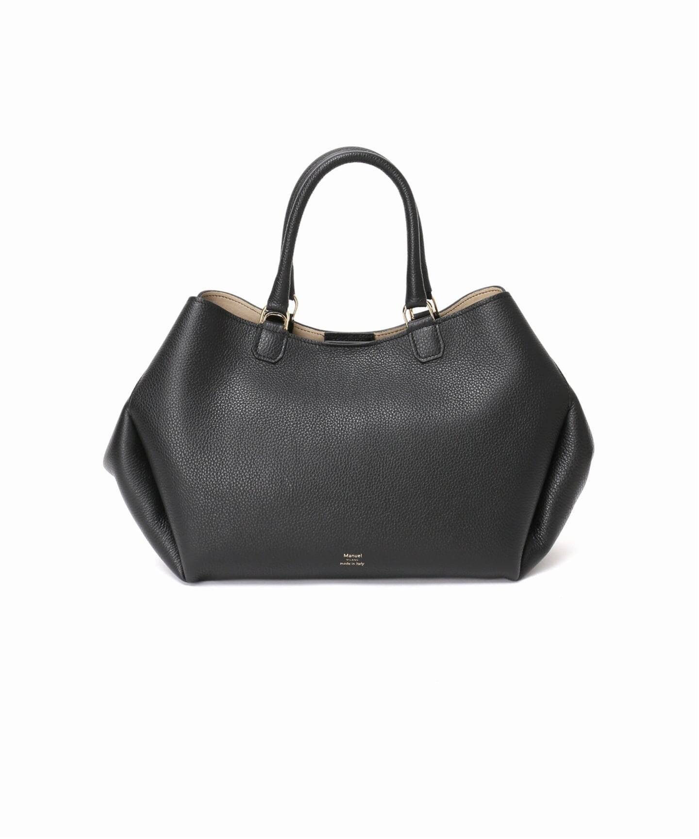 Manuel MILANO/マニュエルミラノ フォルムレザーMIDI BAG バッグ 6367