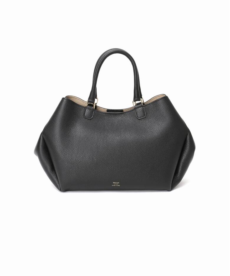Manuel MILANO/マニュエルミラノ フォルムレザーMIDI BAG バッグ 6367 