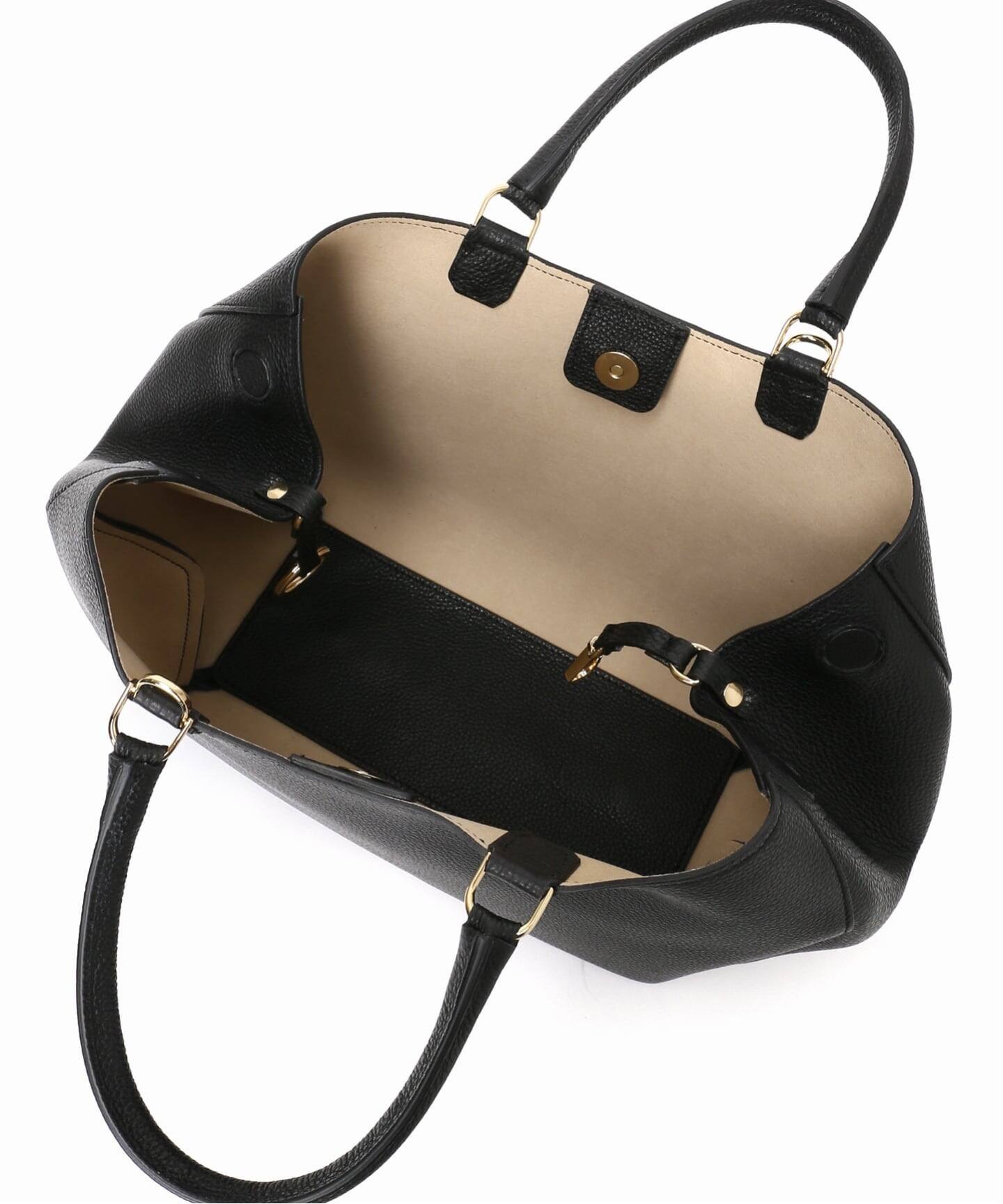 Manuel MILANO/マニュエルミラノ フォルムレザーMIDI BAG バッグ 6367