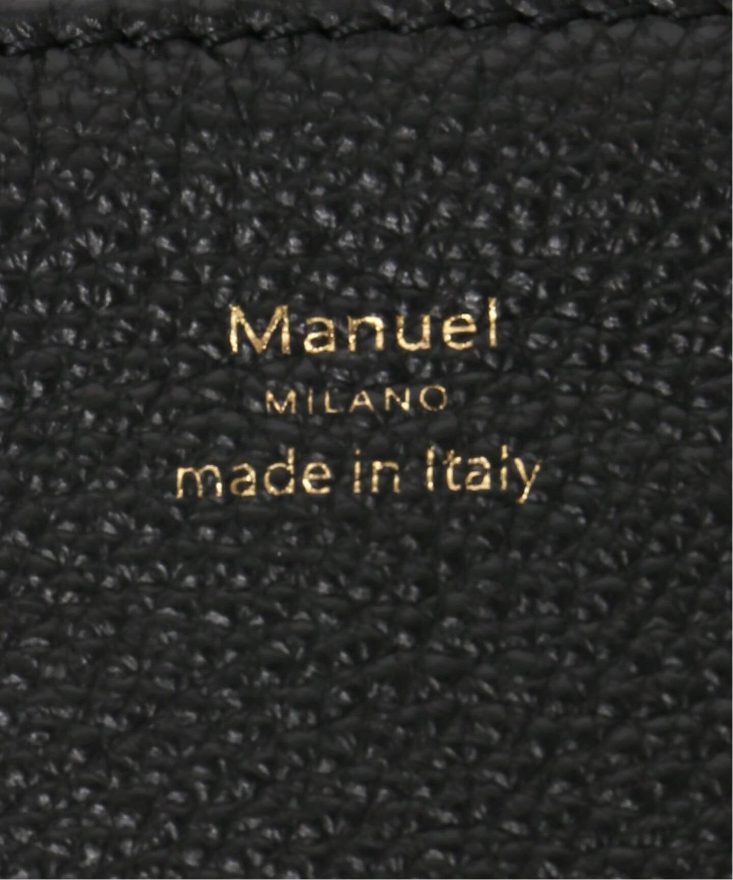 Manuel MILANO/マニュエルミラノ フォルムレザーMIDI BAG バッグ 6367