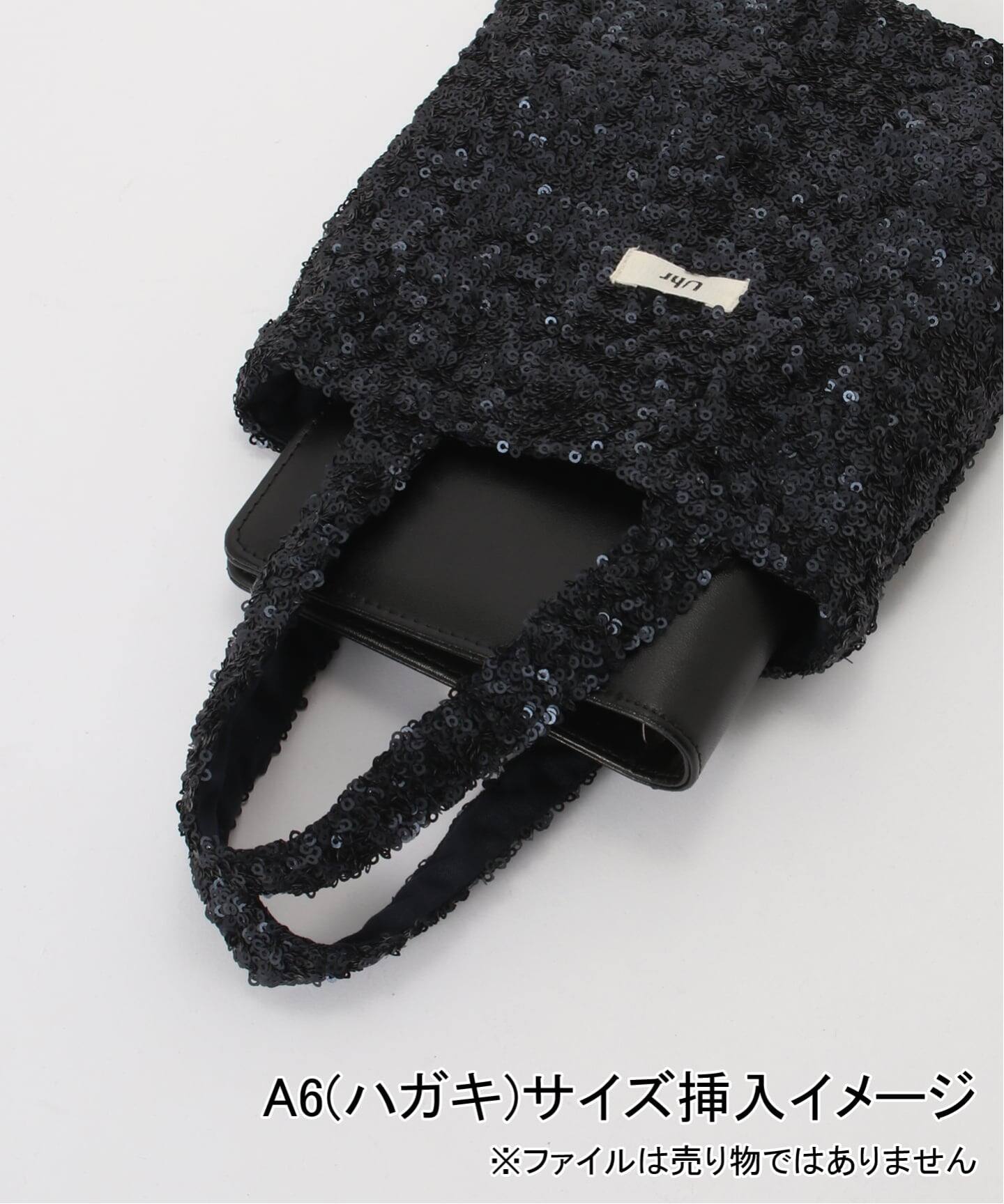 IENA ENFANT Uhr 別注Spangle Mini ショルダーバッグ黒 追加3》【Uhr baby&kids】別注Spangle Mini ショルダーバッグ