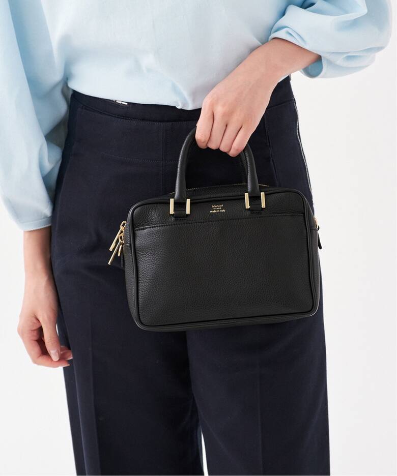 追加4》Manuel MILANO/マニュエルミラノ 別注 レザーバッグ MIDI  