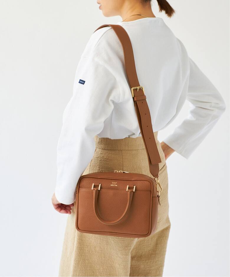 追加4》Manuel MILANO/マニュエルミラノ 別注 レザーバッグ MIDI  