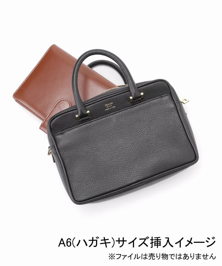 追加4》Manuel MILANO/マニュエルミラノ 別注 レザーバッグ MIDI 
