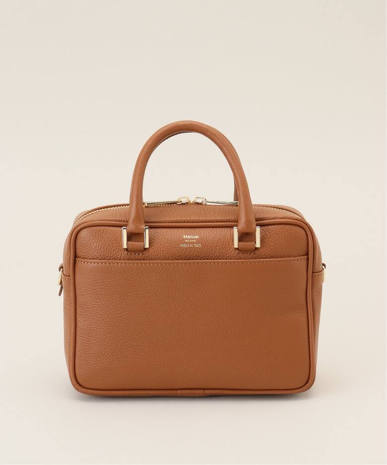 追加4》Manuel MILANO/マニュエルミラノ 別注 レザーバッグ MIDI  
