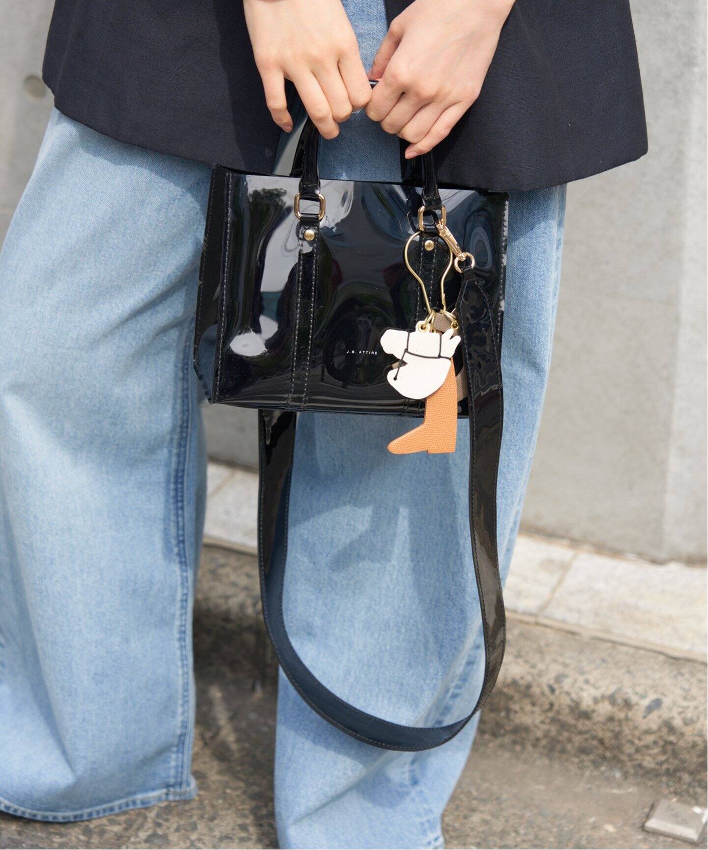 J.B.ATTIRE/ジェービーアタイア 別注 NEW YORK BAG MINI（ハンドバッグ