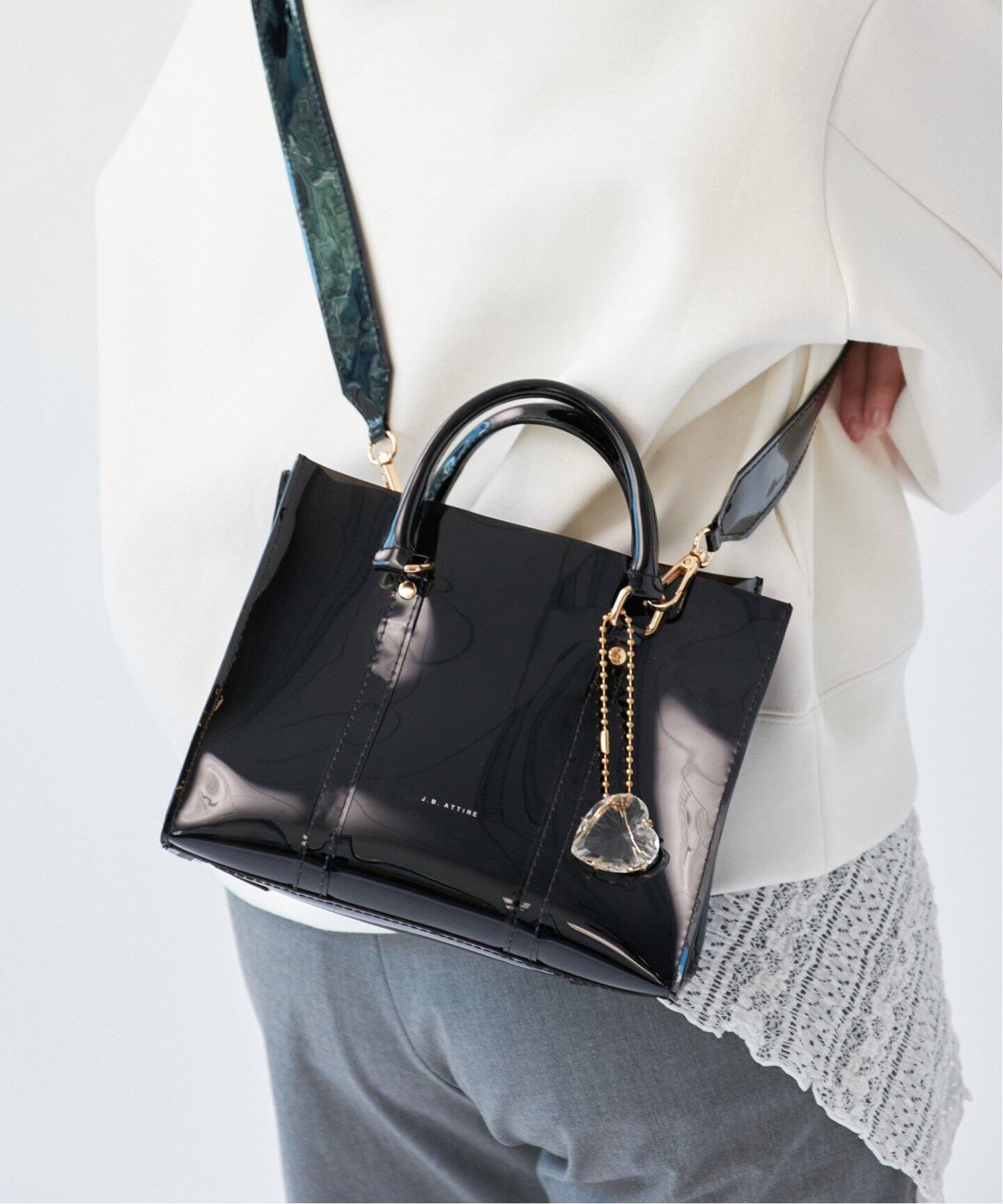 J.B.ATTIRE/ジェービーアタイア 別注 NEW YORK BAG MINI（ハンドバッグ 