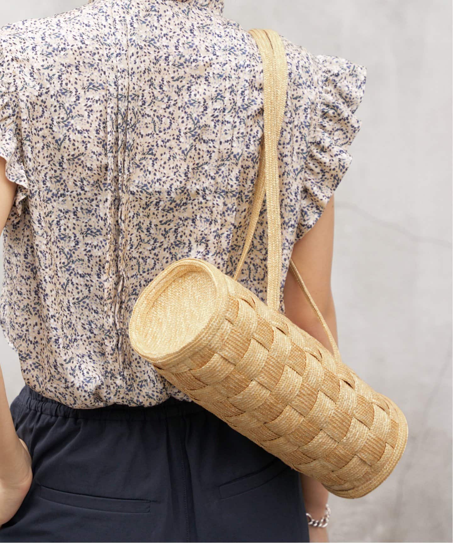 LUDLOW/ラドロー PuzzleStrawbag バッグ BG007（ショルダーバッグ