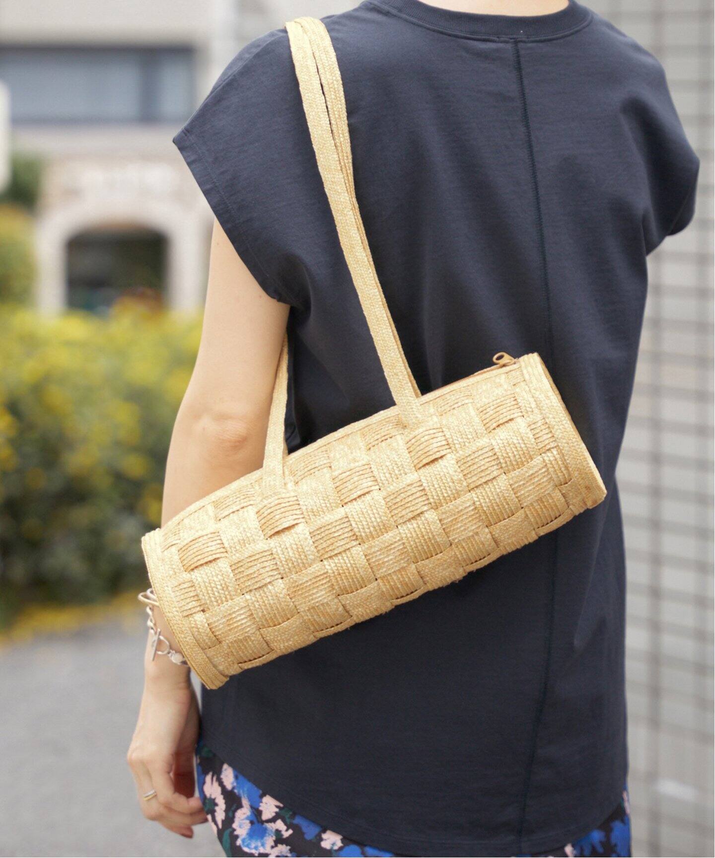 LUDLOW/ラドロー PuzzleStrawbag バッグ BG007（ショルダーバッグ  