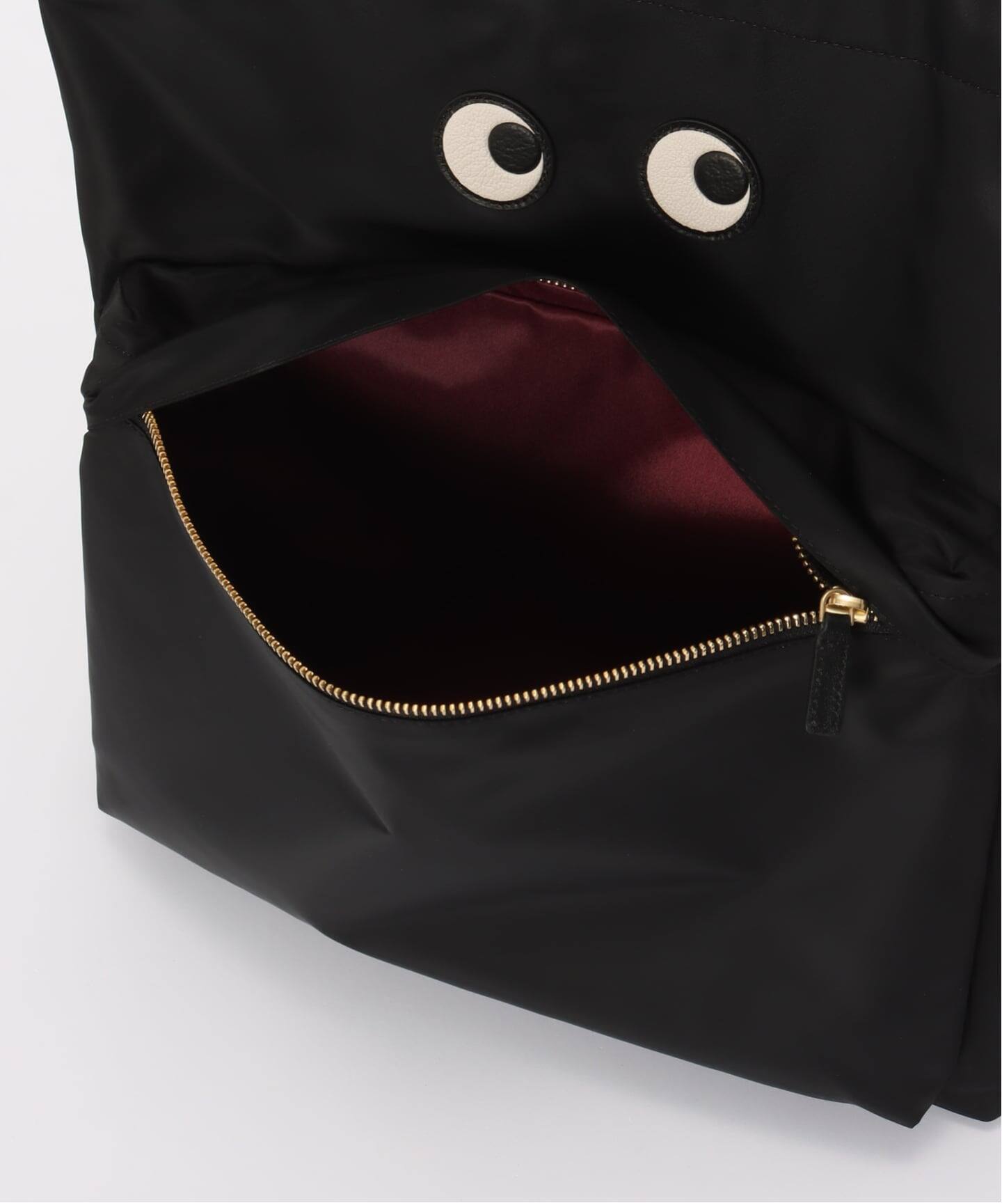 ANYA HINDMARCH/アニヤ ハインドマーチ Tote Eyes in Black ECONYL