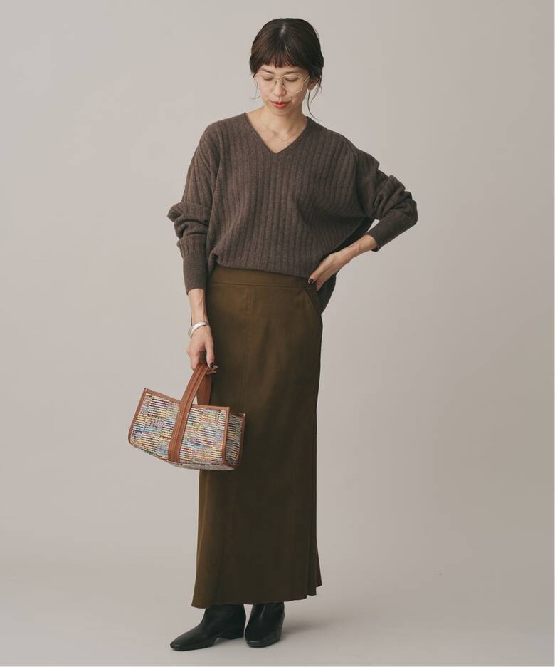 追加》A VACATION/ア ヴァケーション SEE SAW BAG LINE CHECK 