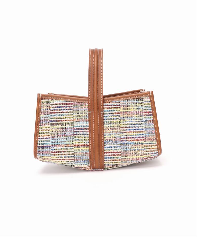 追加》A VACATION/ア ヴァケーション SEE SAW BAG LINE CHECK 
