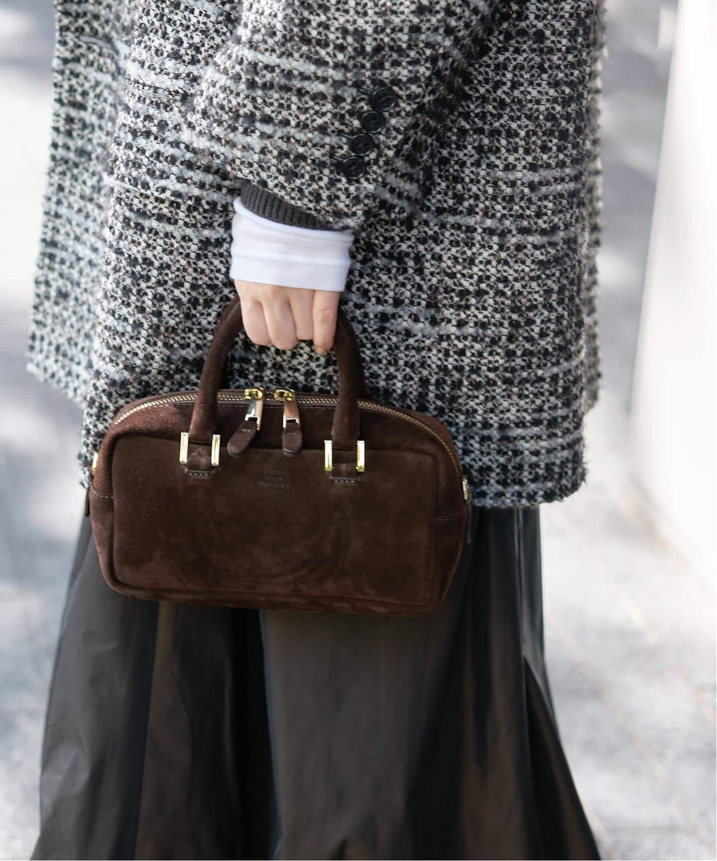 IENA★マニュエルミラノBOSTON MINI ミニボストンバッグ WEB限定/追加予約》Manuel MILANO/マニュエルミラノ BOSTON MINI