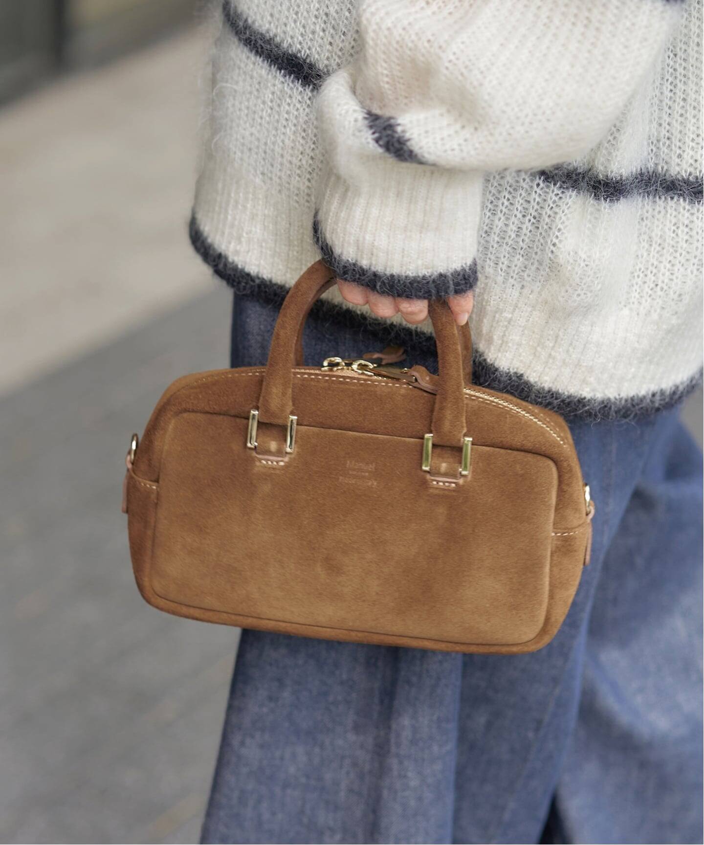 WEB限定/追加》Manuel MILANO/マニュエルミラノ BOSTON MINI バッグ