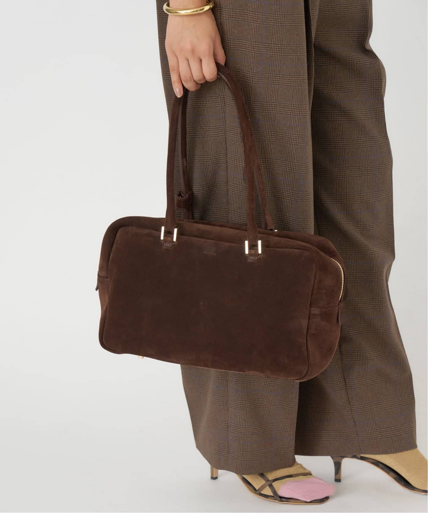 追加予約》Manuel MILANO/マニュエルミラノ SUEDE BOSTON