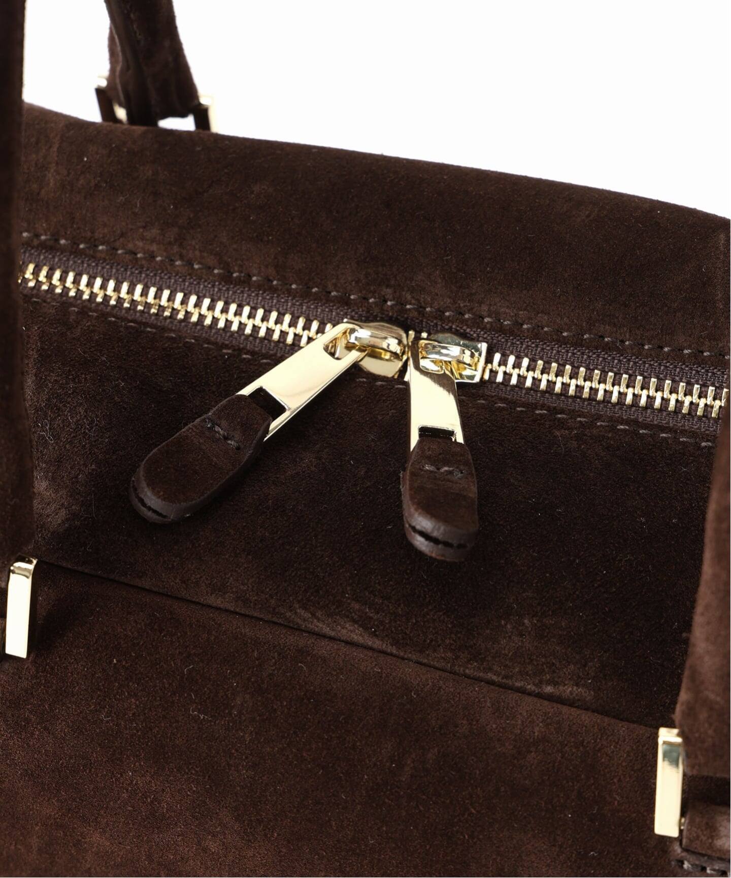 マニュエルミラノ スエードボストンバッグ イエナ 追加》Manuel MILANO/マニュエルミラノ SUEDE BOSTON スエードボストン