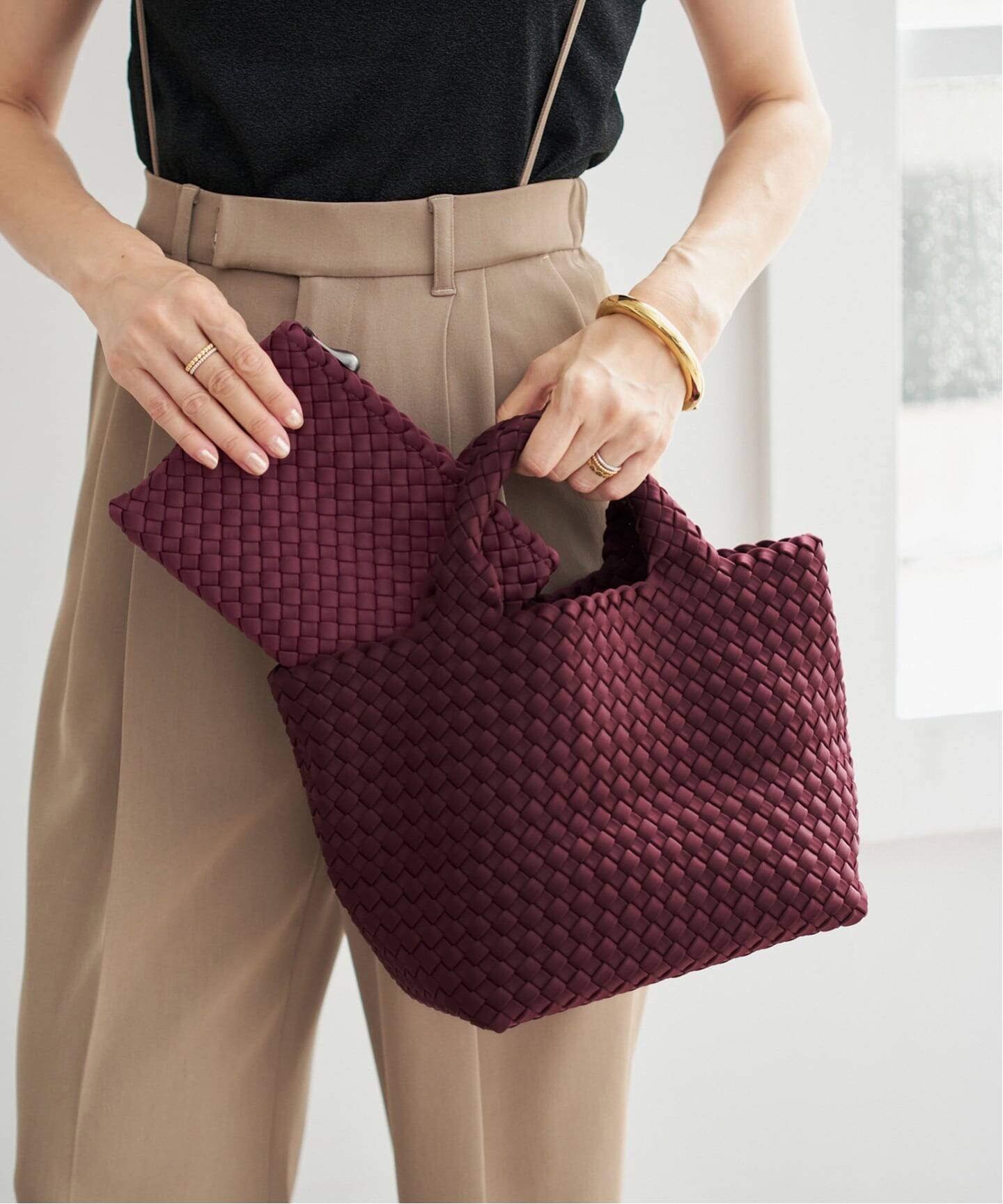 追加予約》NAGHEDI/ナゲディ St Barths small Tote トートバッグ