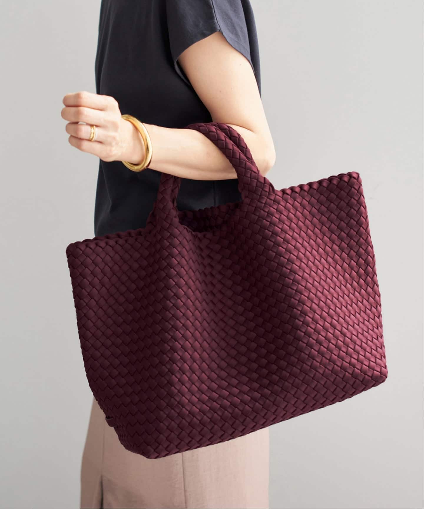 《追加予約》NAGHEDI/ナゲディ St Barths Medium tote トートバッグ SN03013LD