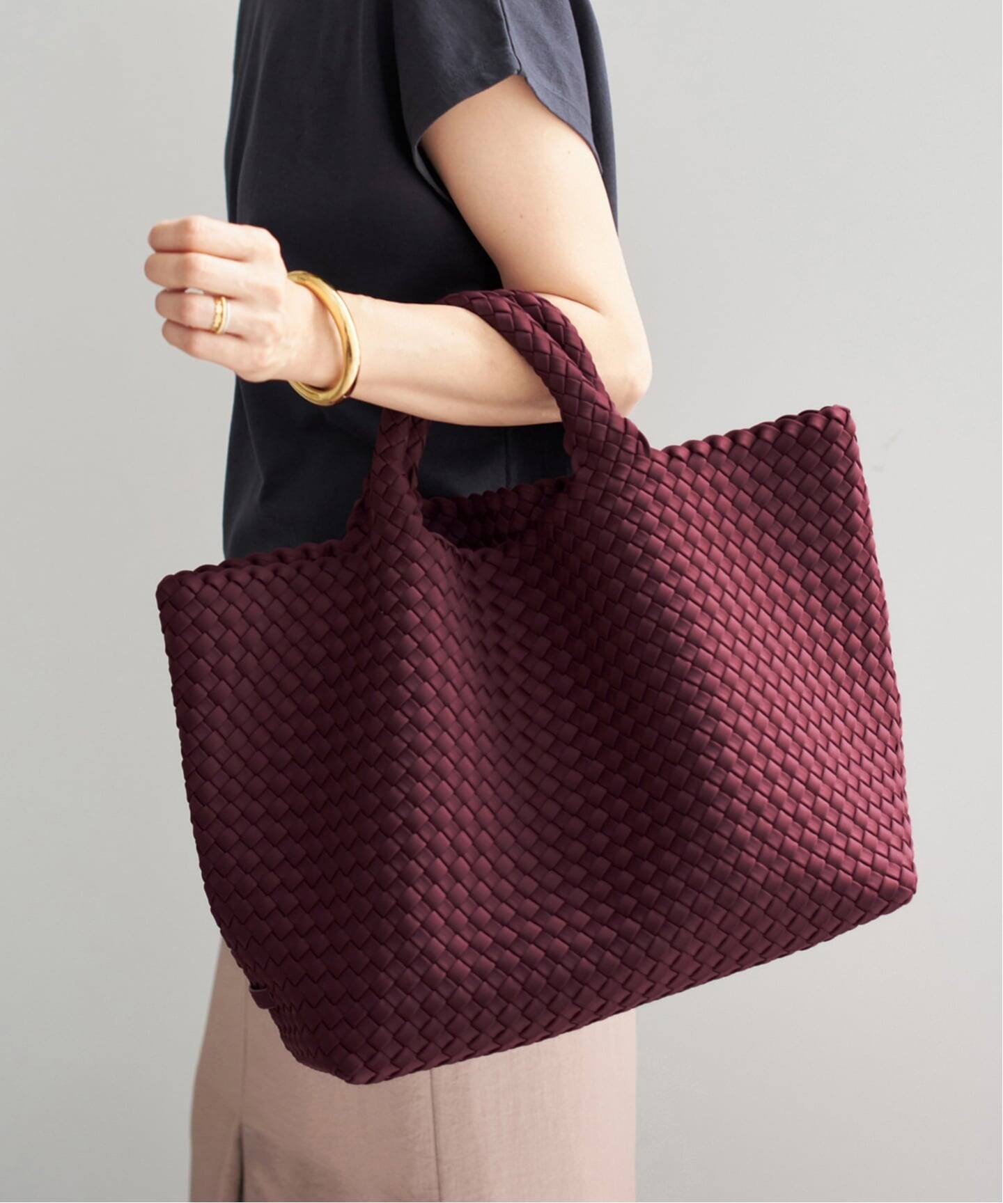 追加》NAGHEDI/ナゲディ St Barths Medium tote トートバッグ 